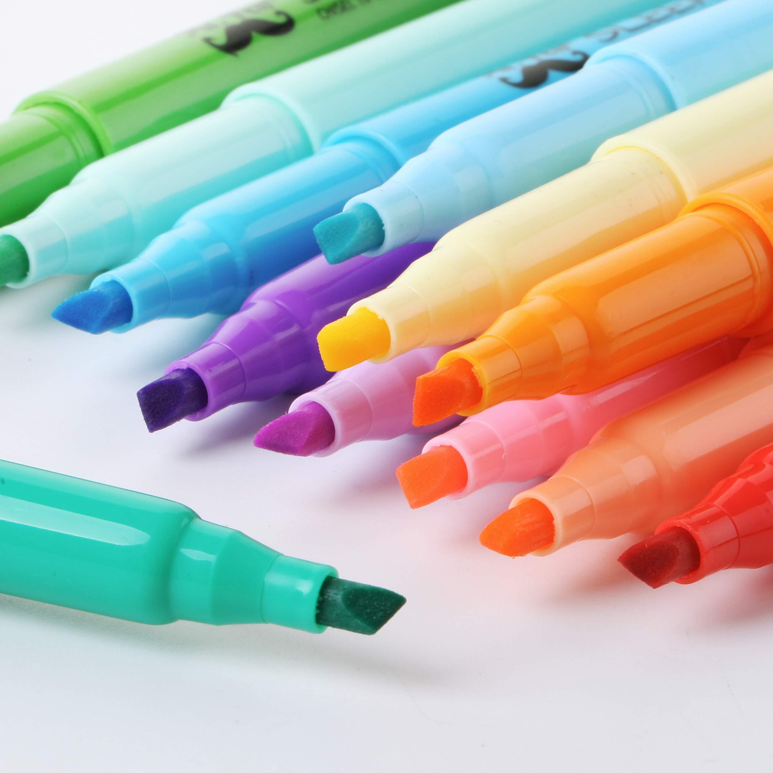 Mr. Pen- Pastel Highlighters, 12 Pack, Assorted Colors, Fast Dry, Highlighter Pastel, Set, Bible Journaling Highlighter, Marker, Colored School Supplies - Image 7