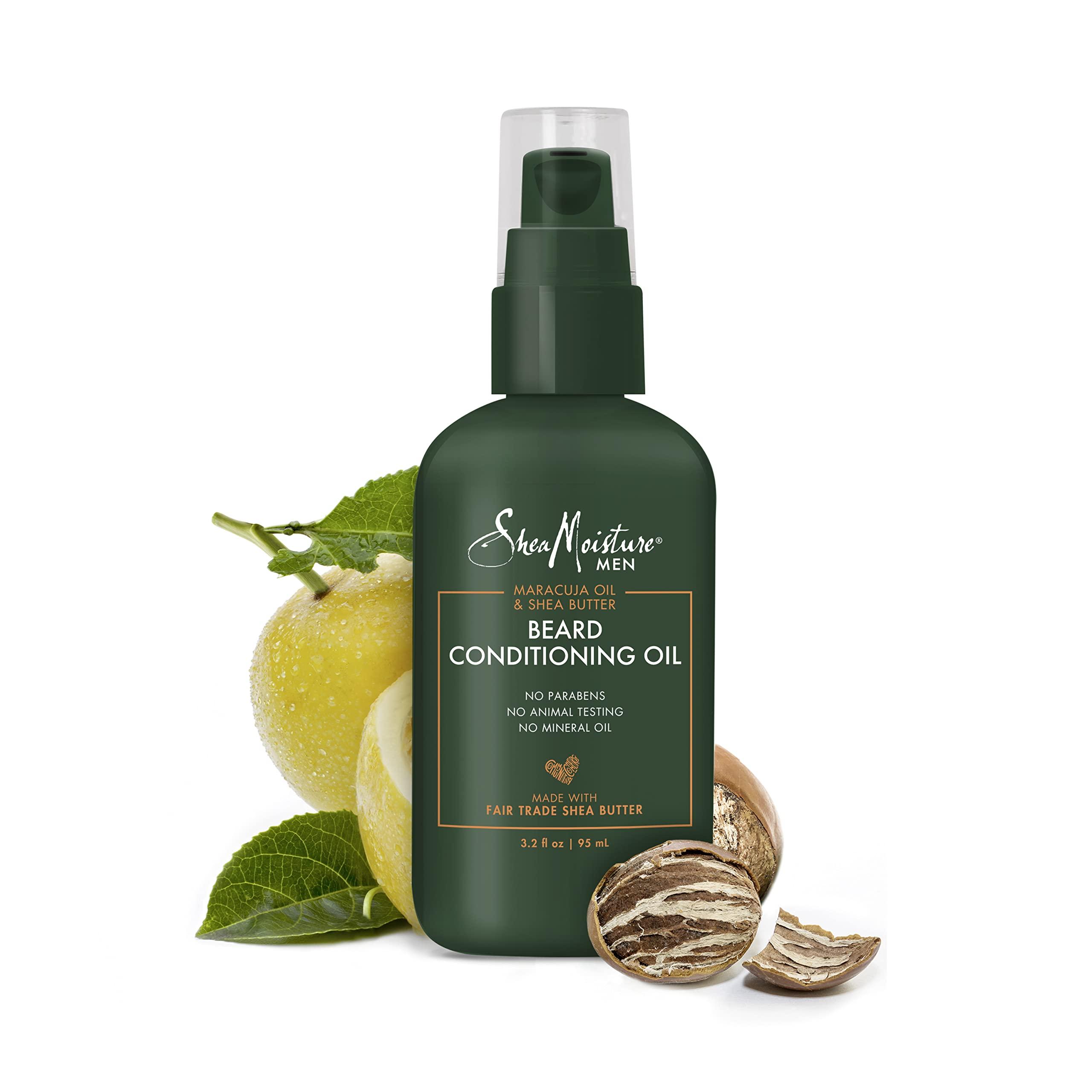 SheaMoisture Beard Conditioning Oil for a Full Beard Maracuja Oil and Shea Butter to Moisturize and Soften 3.2 oz - Image 9