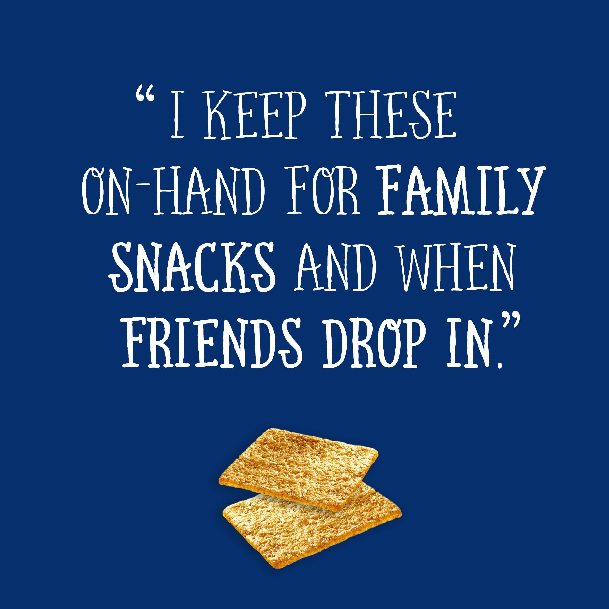 Wheat Thins Original Snacks, Whole Grain Wheat Crackers, Snack Crackers, Party Size, 20 oz Box - Image 12