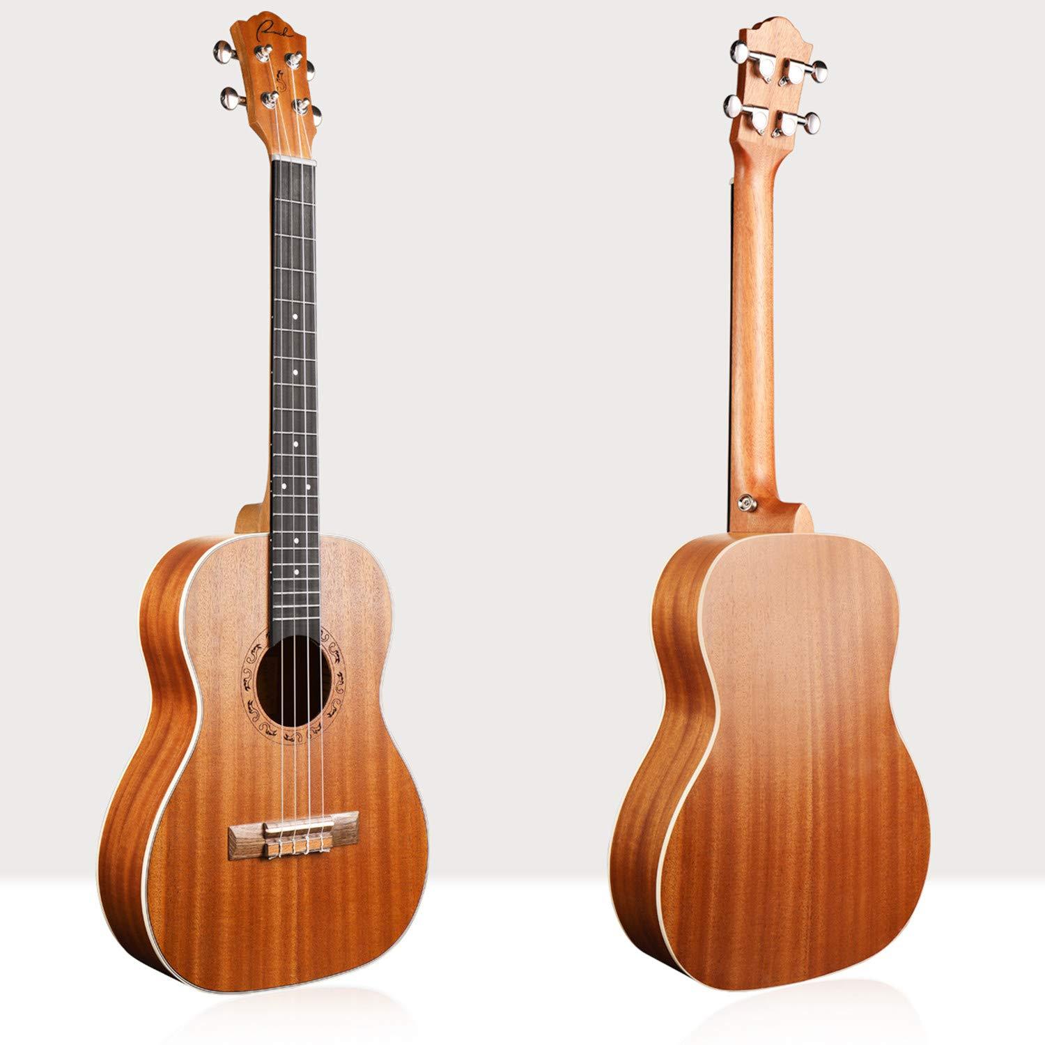 Ranch Baritone Ukulele 30 inch Ukelele Instrument Kit for Beginners Starter Pack Bundle Gig bag, Tuner, Strap, Adjustable Tool Set - Image 2