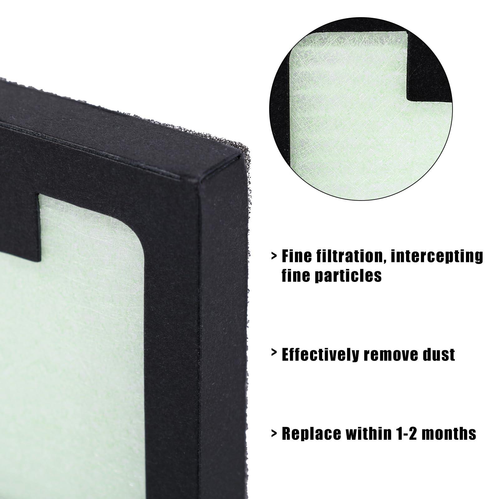 3pcs HEPA Filter for Baby Brezza Bottle, Bottle Washer Filter Bottle Dryer Filter Replacement Compatible with Baby Brezza - Image 3