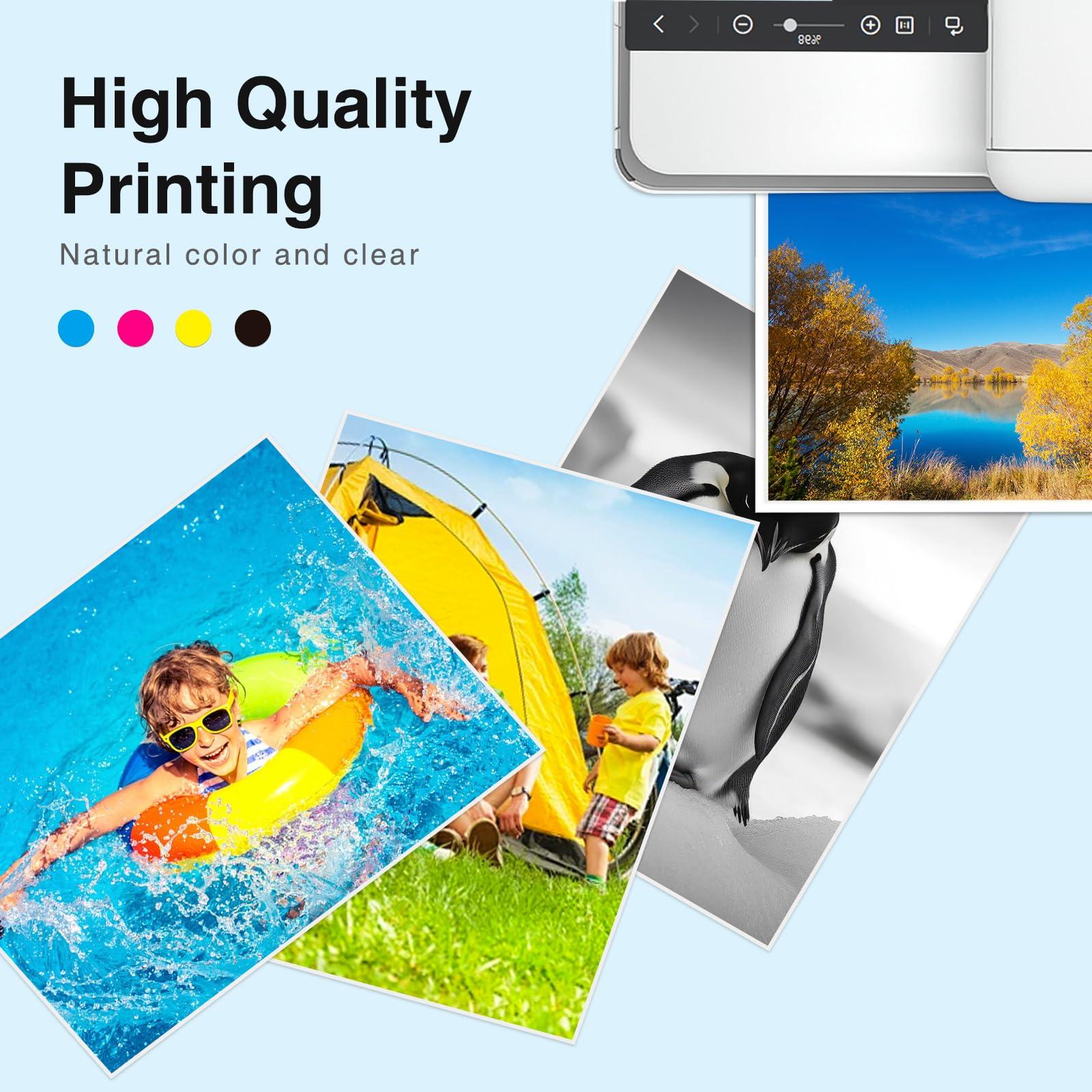 LC401XL LC401 Ink Cartridges Replacement for Brother Ink Cartridges LC401 XL Compatible for Brother MFC-J1010DW MFC-J1170DW MFC-J1012DW MFC-J1800DW Printer(Black Cyan Magenta Yellow, 4 Pack) - Image 5