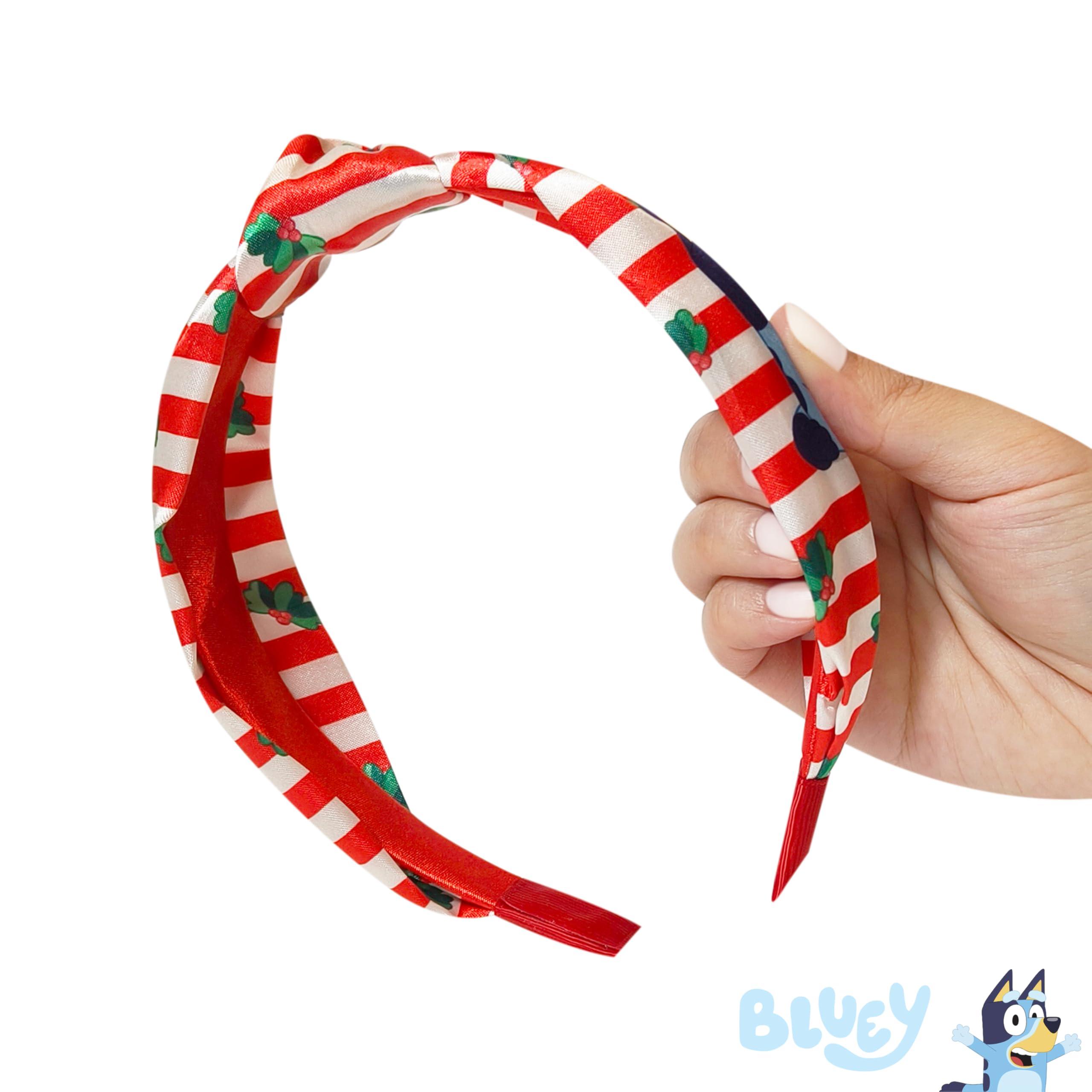 LUV HER Licensed Bluey Thick Knotted Headband For Girls - One Size Fits All - Christmas Hair Accessories For Her Ages 3+ - Image 2