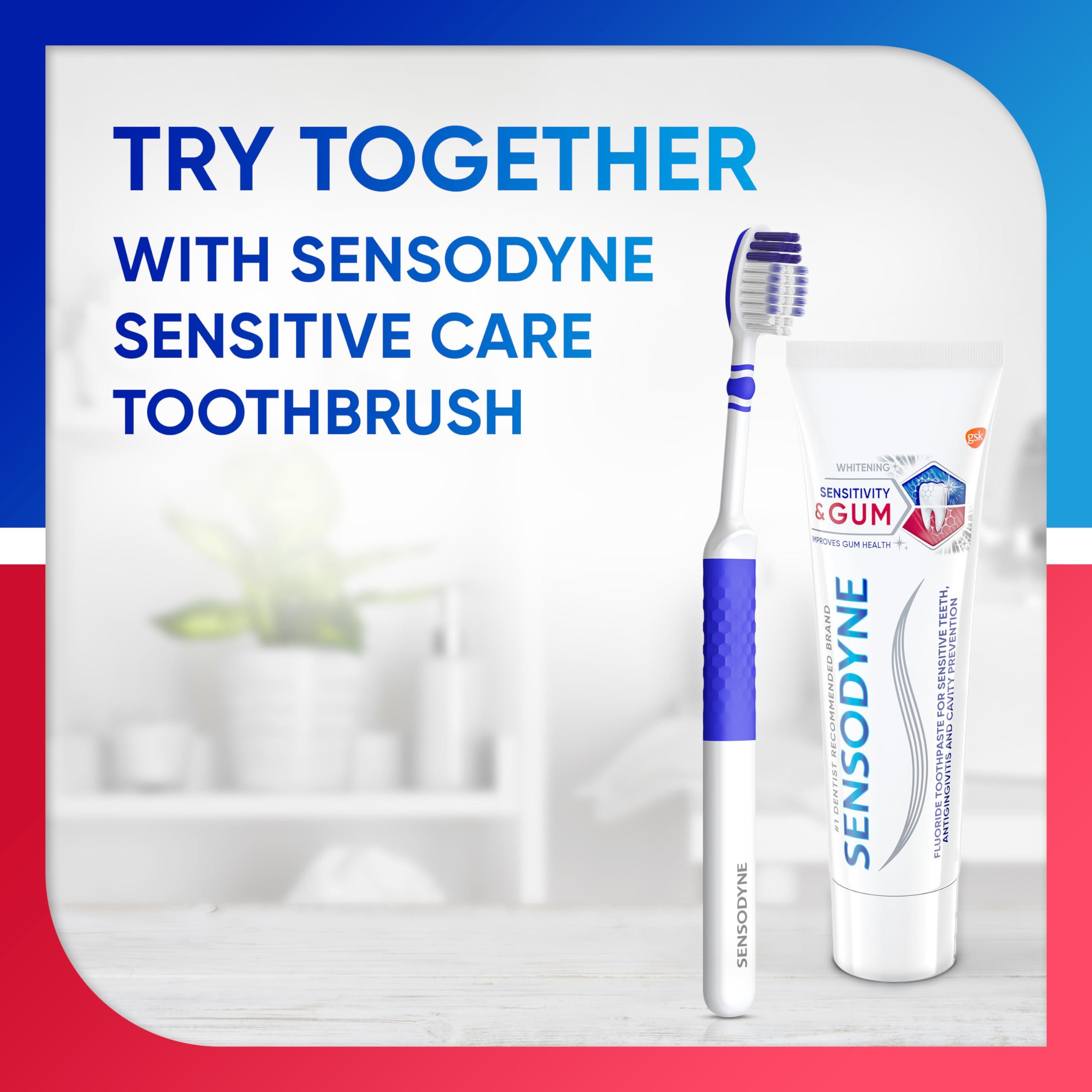 Sensodyne Sensitivity & Gum Whitening Toothpaste, Toothpaste for Sensitive Teeth & Gum Problems, 3.4 Ounces - Image 10