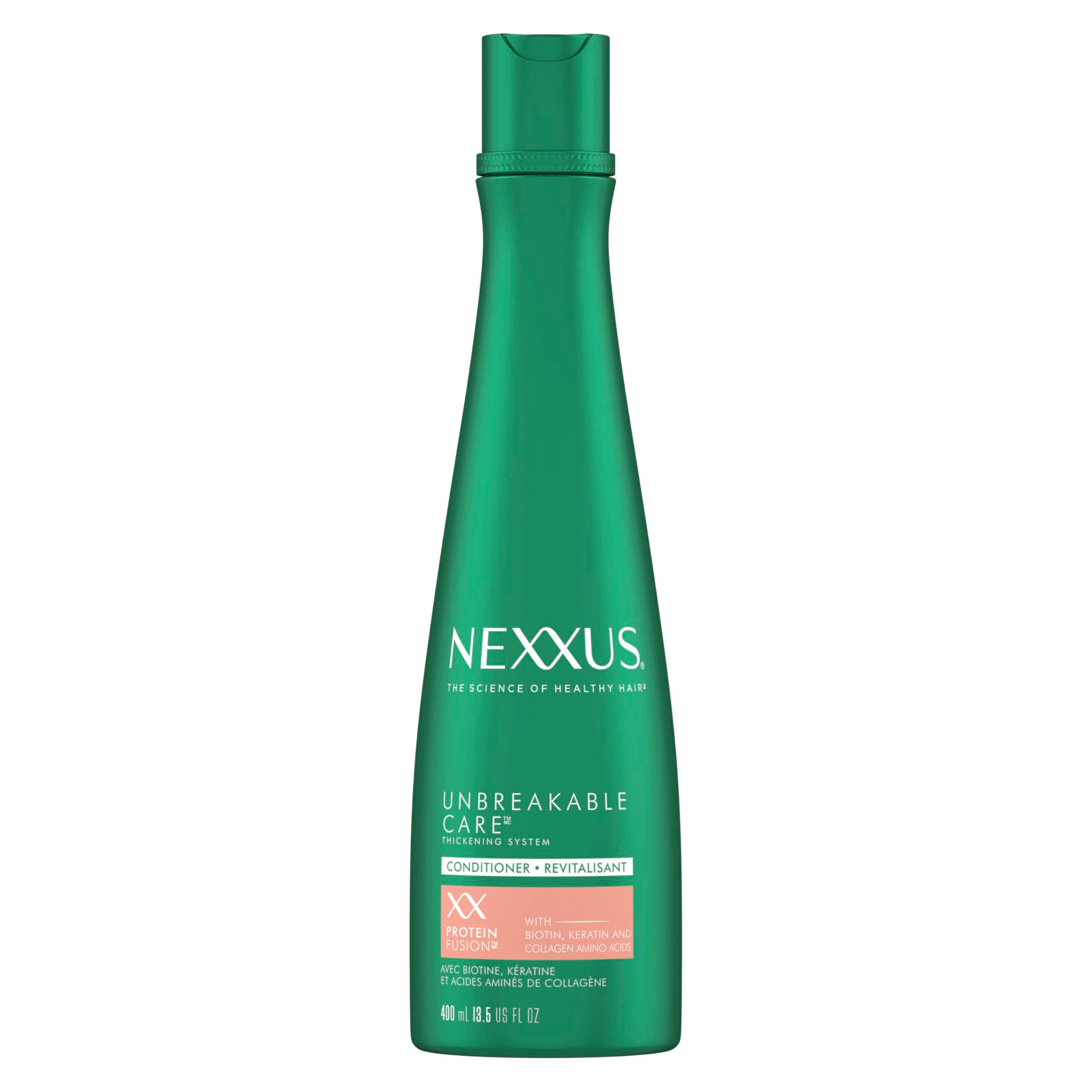 Nexxus Unbreakable Care Thickening Conditioner with Keratin, Collagen, Biotin for Fine and Thin Hair 13.5 oz - Image 1