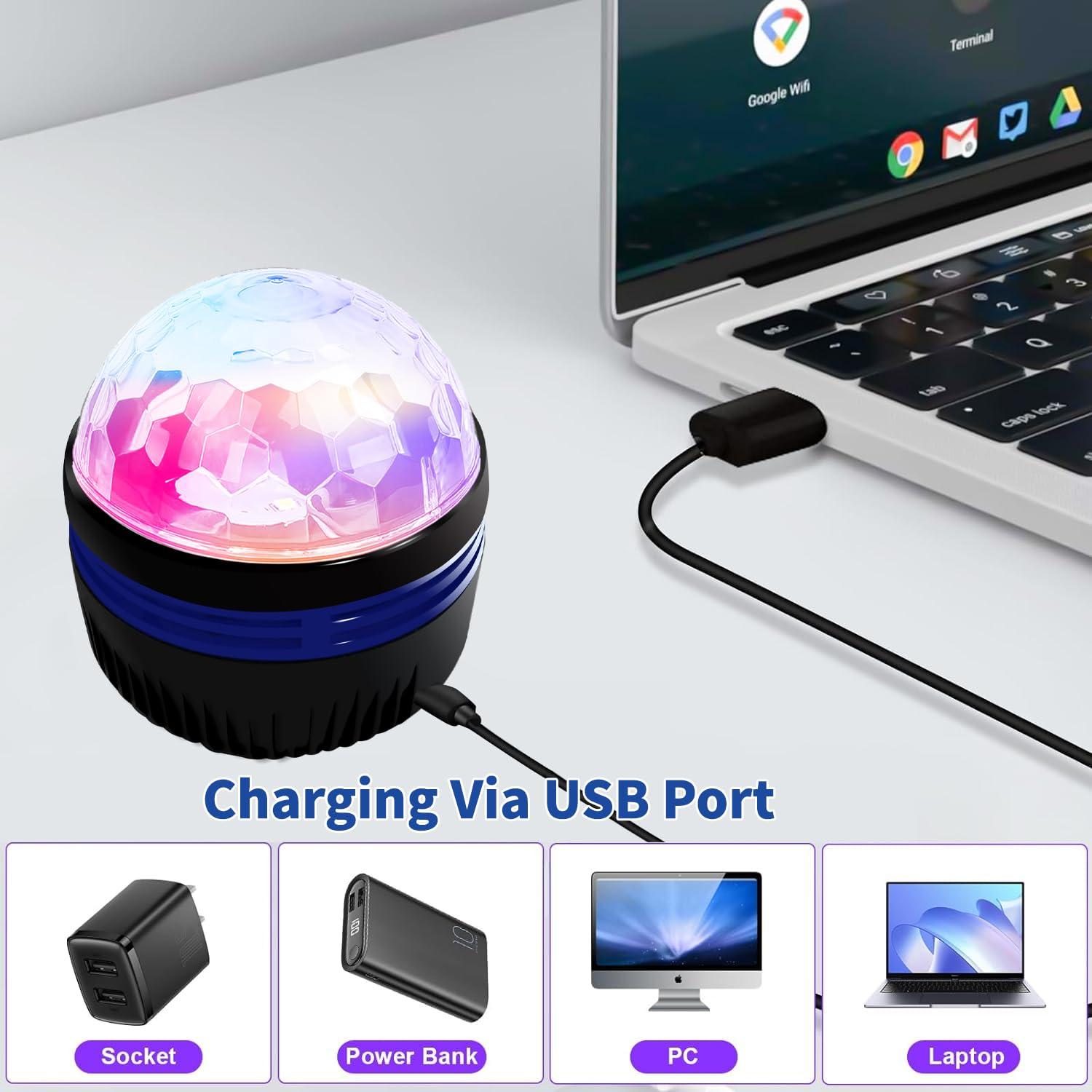 USB 2 in 1 Northern Lights and Ocean Wave Projector,Northern Galaxy Light with Remote Control, Aurora Lamp Bedroom Night Light Projector for Kids, Adult/Party/Gift (Farbe CD) - Image 8