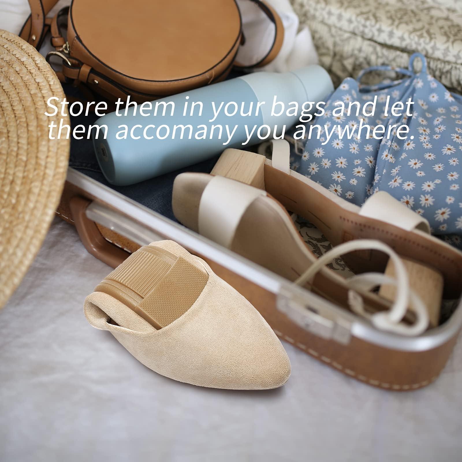 HEAWISH Women’s Black Flats Shoes Comfortable Suede Pointed Toe Slip On Casual Ballet Flats Dress Shoes Nude Flats - Image 5