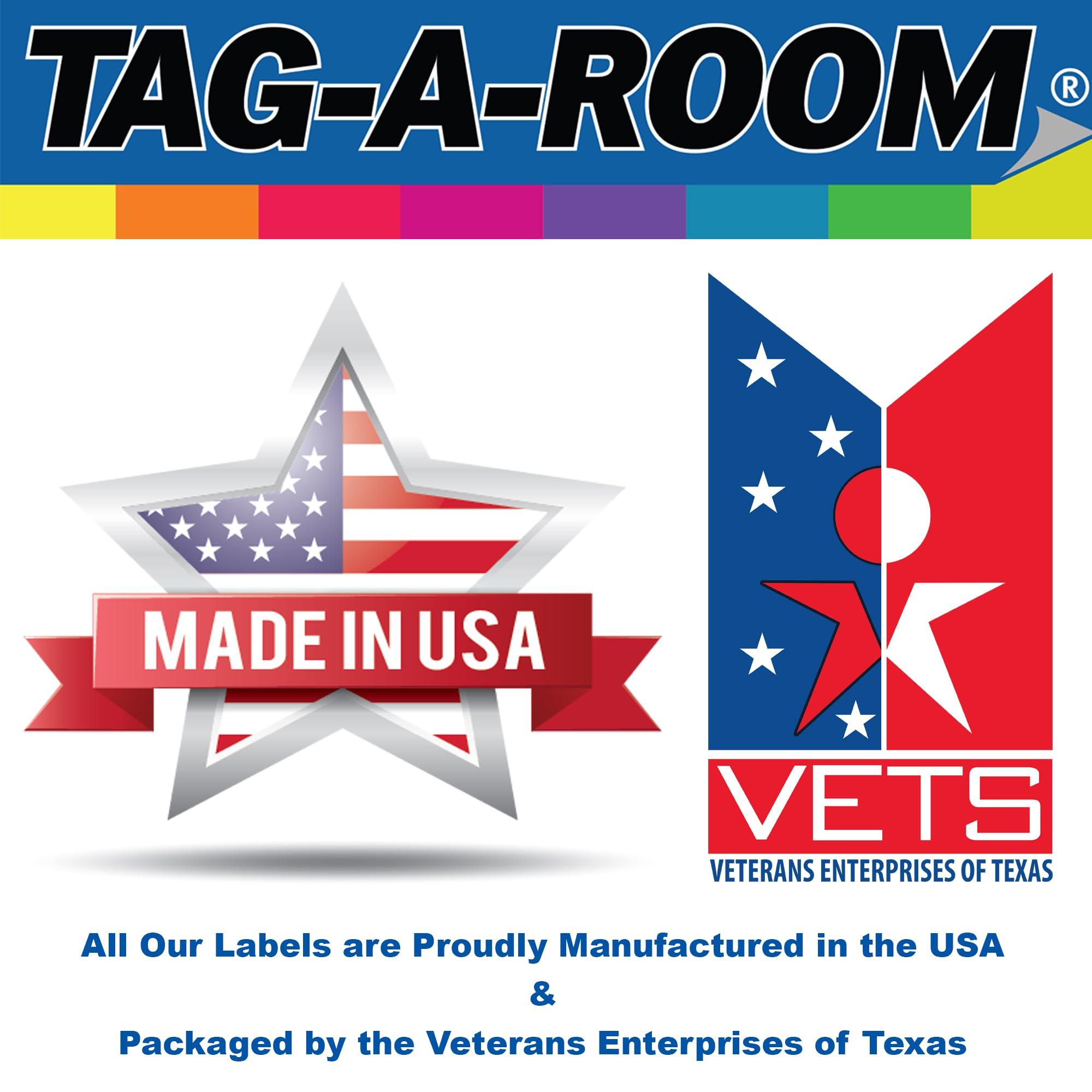 Tag-A-Room Color Coded Home Moving Box Labels, 800 Count 4 Bedroom House Pack + Fragile Stickers, Moving Supplies, Moving & Packing Stickers - Image 5