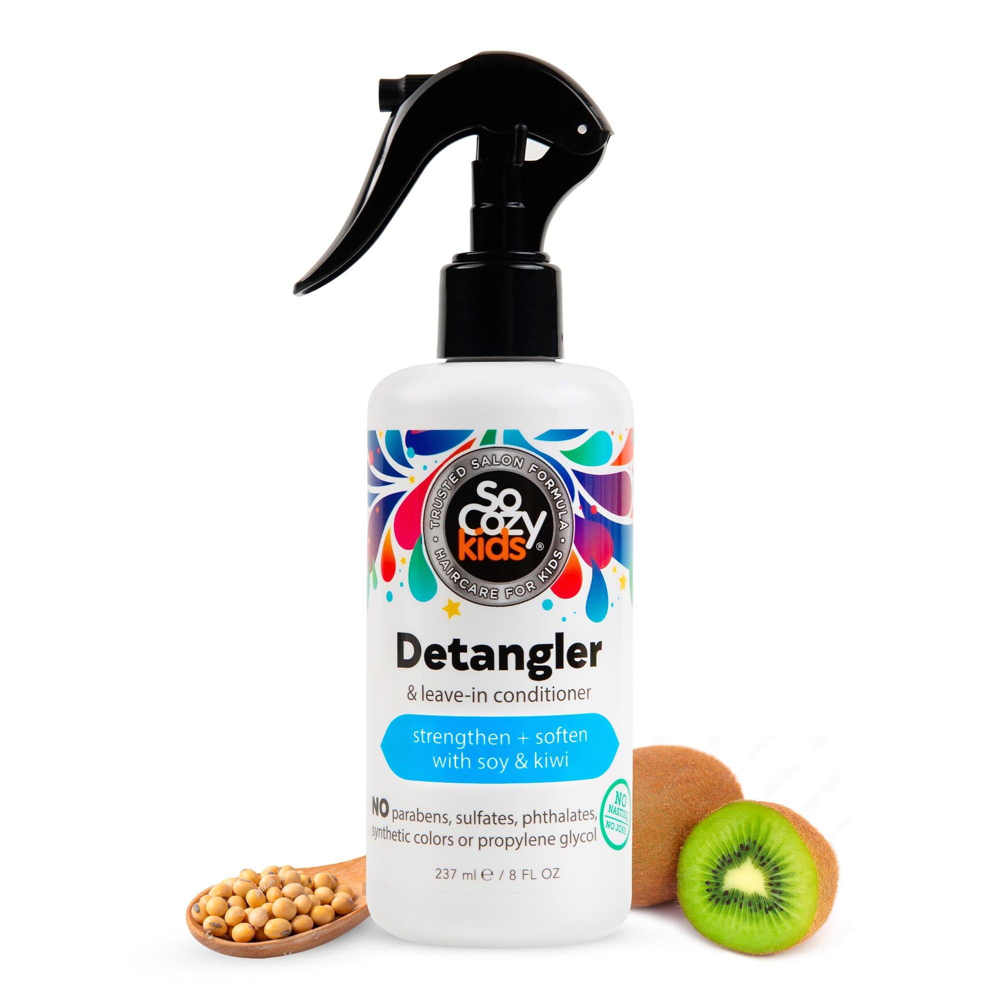 So Cozy Detangler & Leave In Conditioner Spray - Hair Detangler Spray for Kids - Paraben-Free Leave In Hair Conditioner & Detangling Spray for Frizzy Hair (8 fl oz) - Image 1