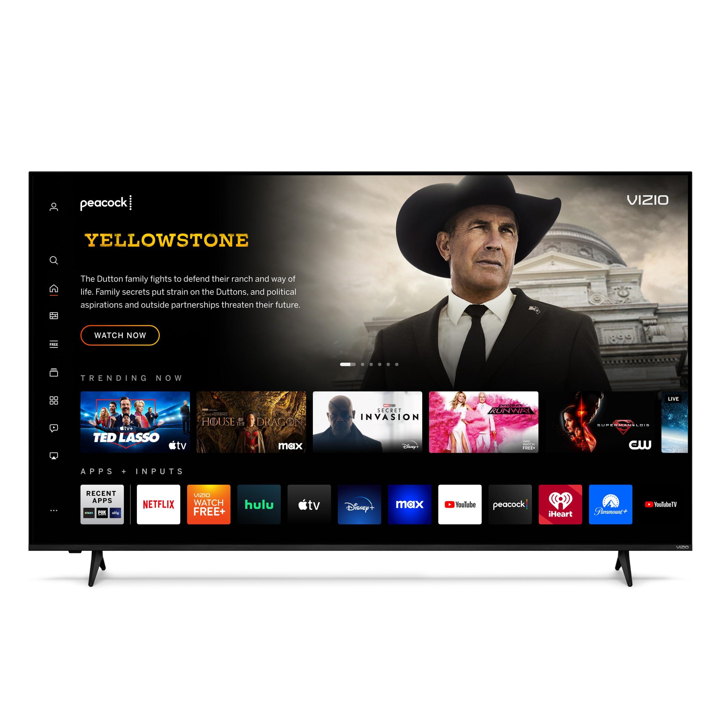 VIZIO 75-inch Quantum 4K QLED Smart TV with Dolby Vision, 120FPS @ 1080p PC Gaming, WiFi 6, Bluetooth Headphone Capable, Apple AirPlay, Chromecast Built-in (New)- M75Q6-L4 - Image 2