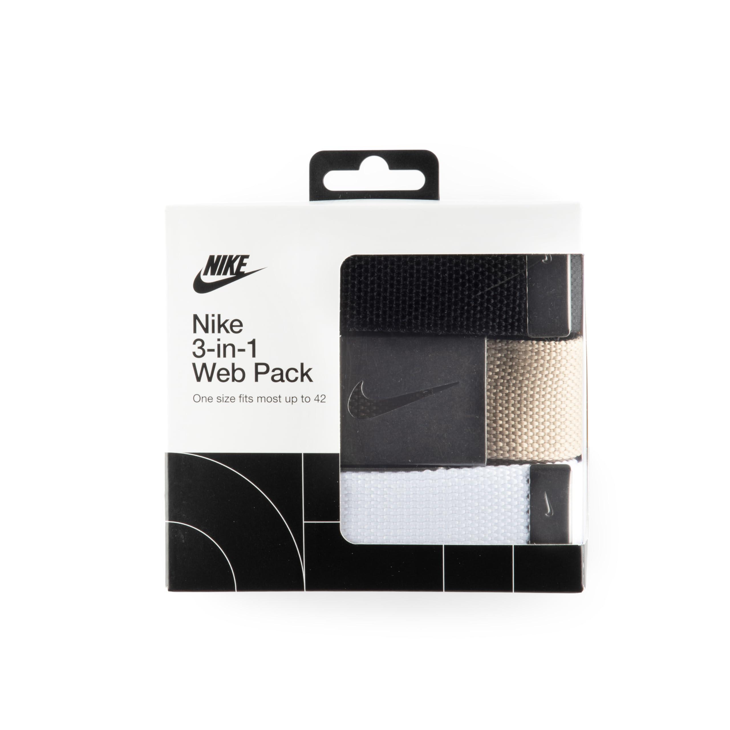 Nike Men's 3 Pack Golf Web Belt - Image 3