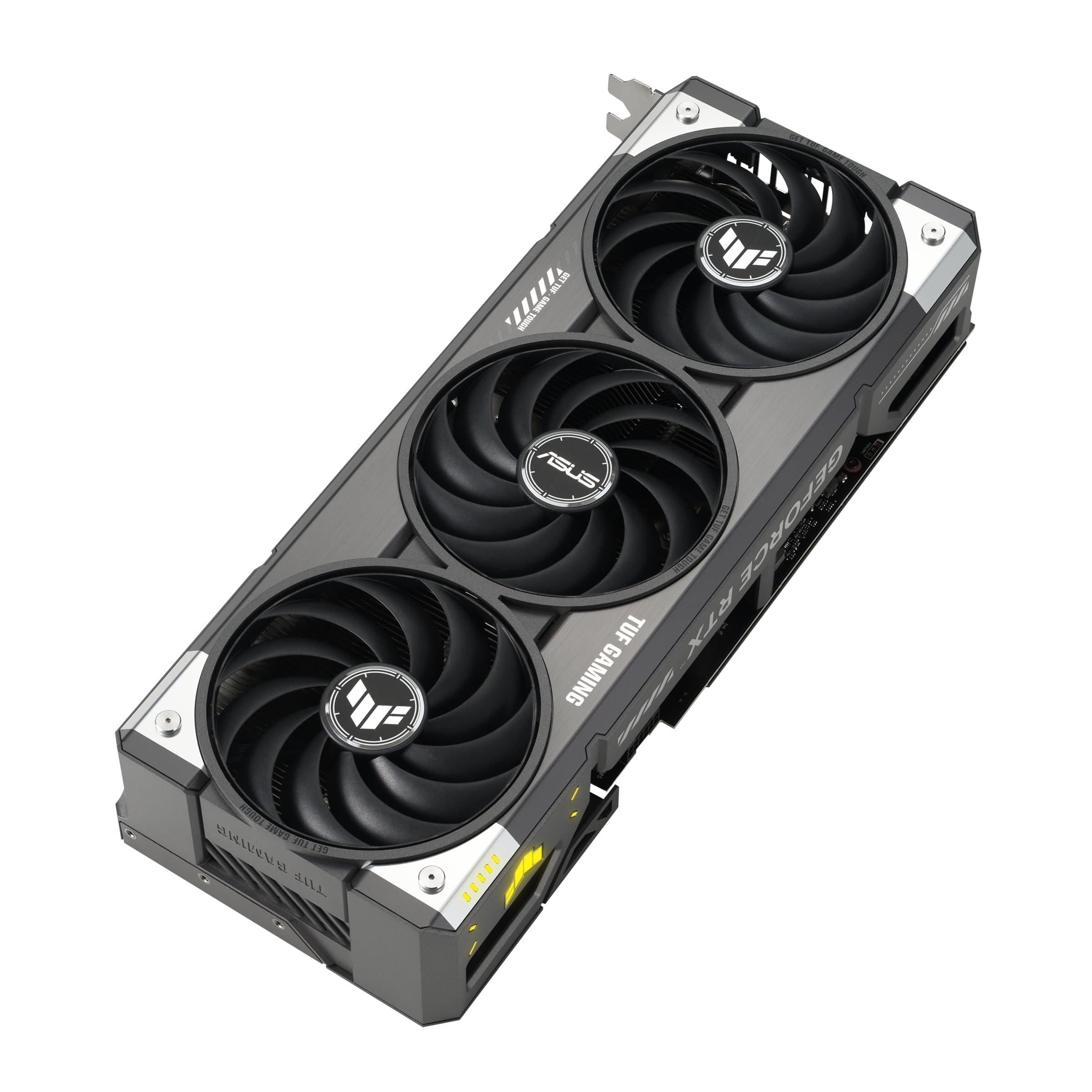 ASUS TUF Gaming GeForce RTX ™ 5070 Ti 16GB GDDR7 OC Edition Gaming Graphics Card (PCIe® 5.0, HDMI®/DP 2.1, 3.125-slot, Military-Grade Components, Protective PCB Coating, axial-tech Fans) - Image 11
