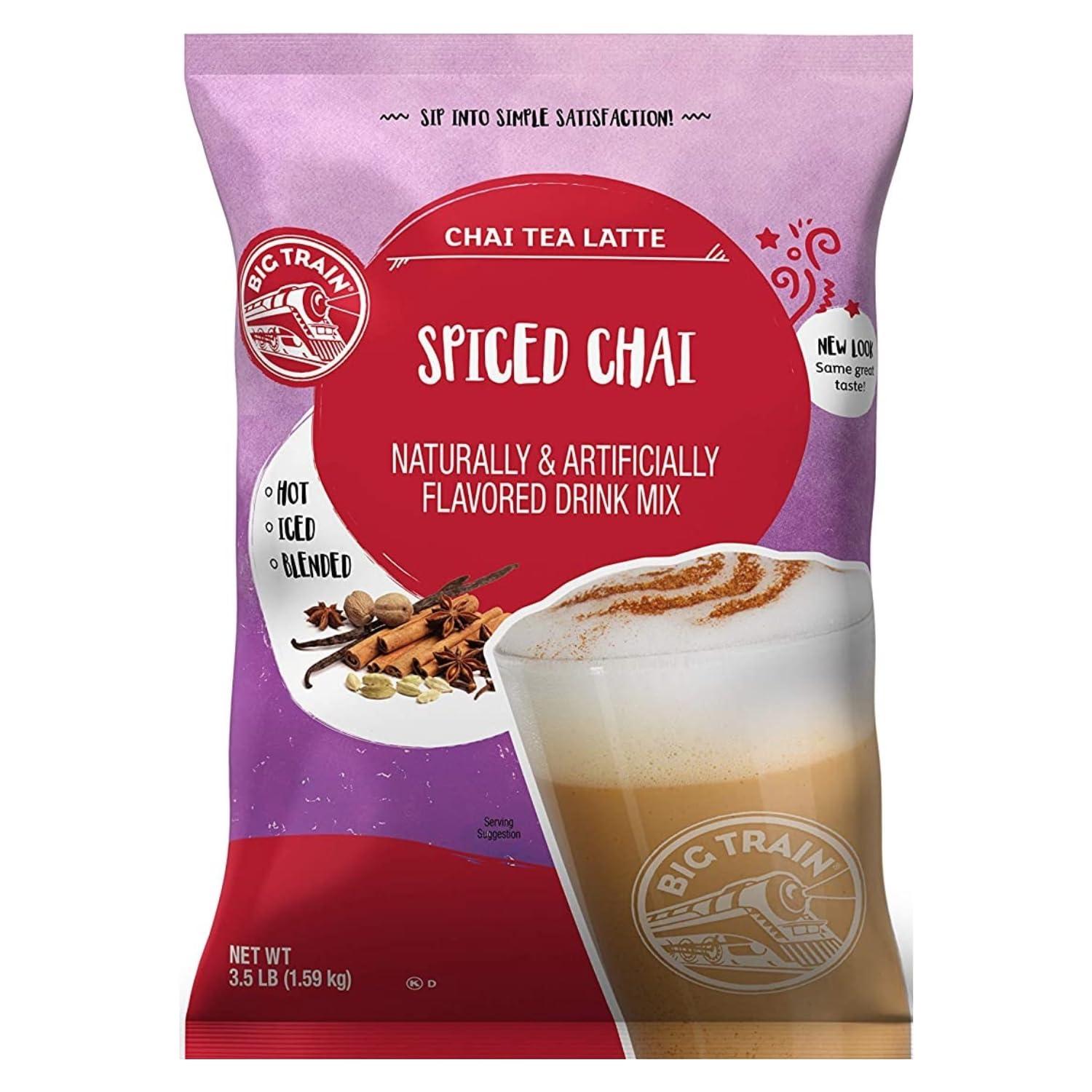 Big Train Spiced Chai Tea Latte Beverage Mix, 3.5 Pound (Pack of 1) - Image 1