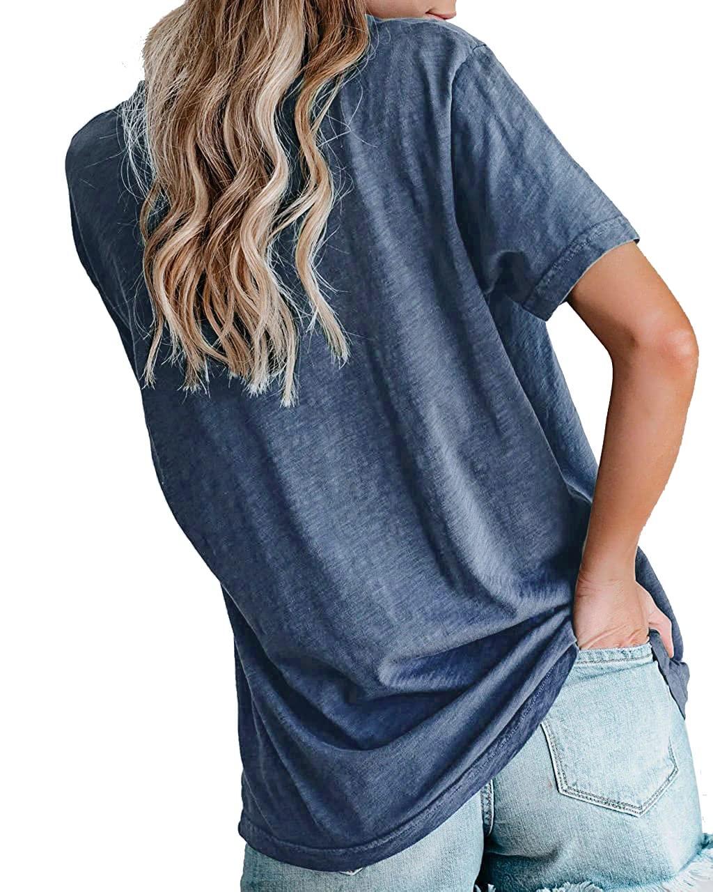 Grandma Shirts for Women Happiness is Being a Grandma Letter Printed Tshirt Grandmother Casual Short Sleeve Tee Tops - Image 4
