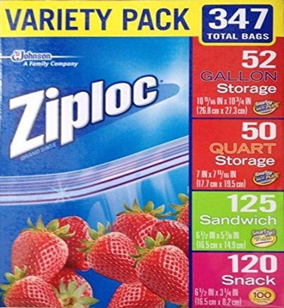 Ziploc Variety Total Bags, 347 Pack - Image 4