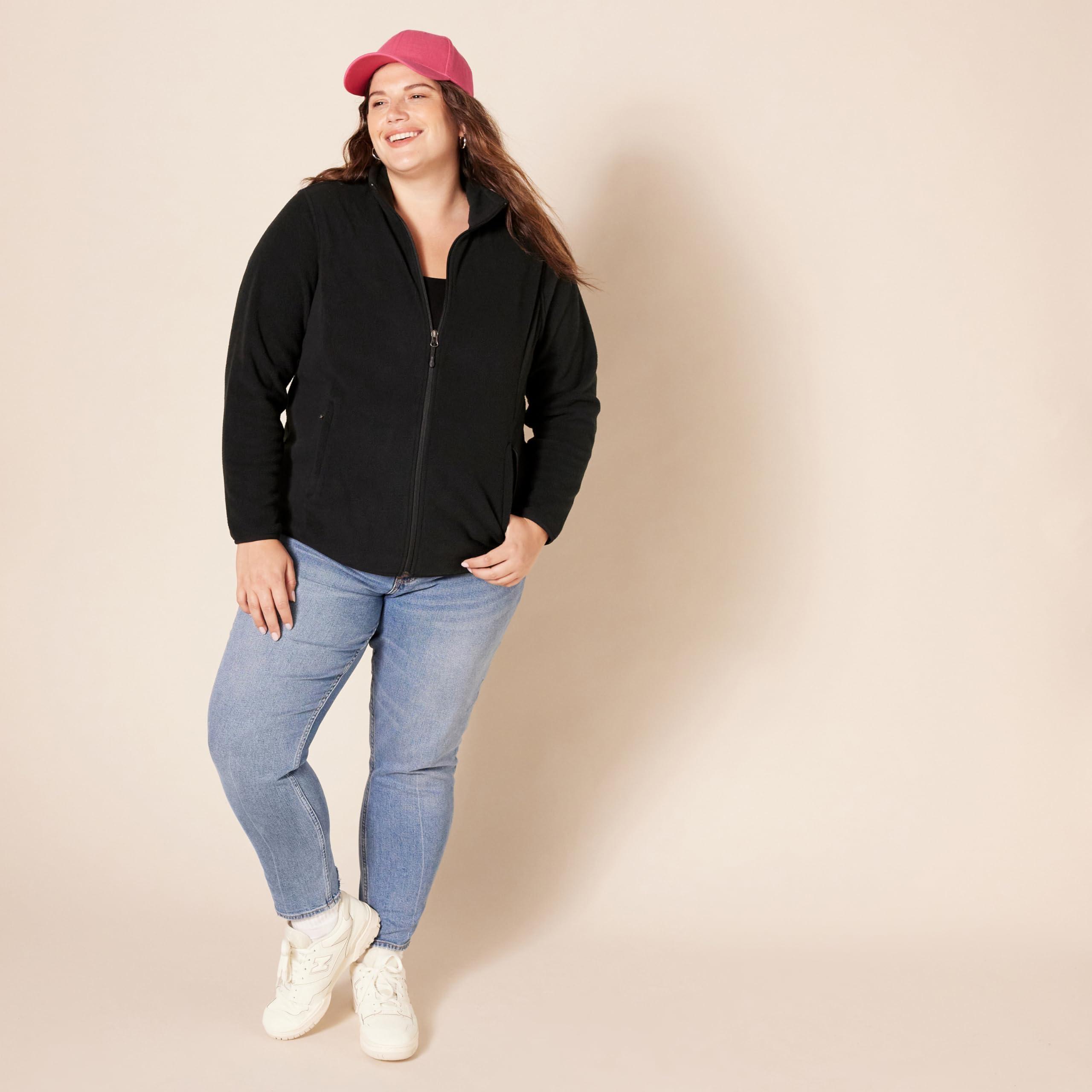Amazon Essentials Women's Classic-Fit Full-Zip Polar Soft Fleece Jacket (Available in Plus Size) - Image 8
