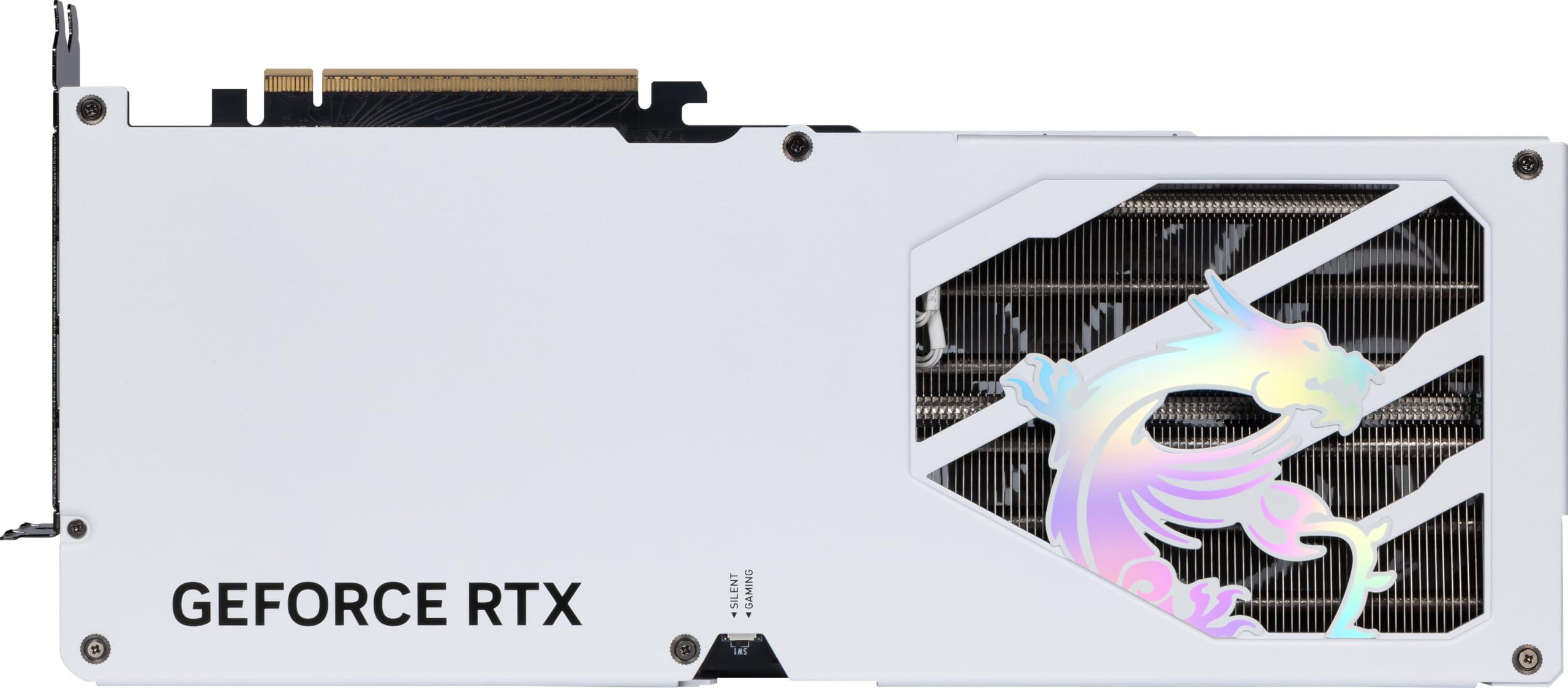 MSI Gaming RTX 5080 16G Gaming Trio OC White Graphics Card (16GB GDDR7, 256-bit, Extreme Clock TBD MHz, DisplayPort x 3 2.1a, HDMI 2.1b, NVIDIA Blackwell Architecture) - Image 5