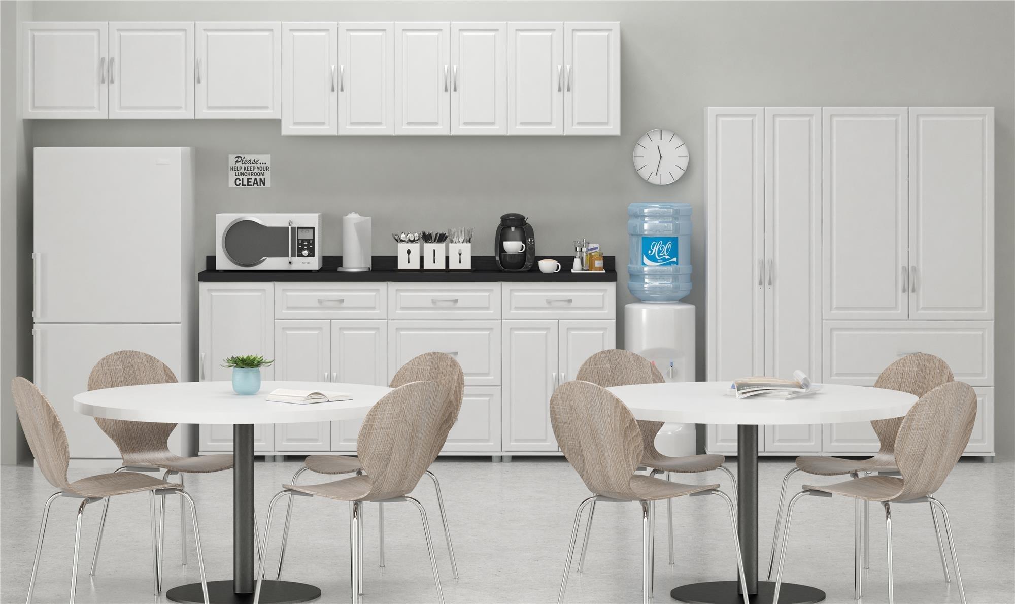 SystemBuild Evolution Kendall 24" Utility Storage Cabinet - White - Image 19