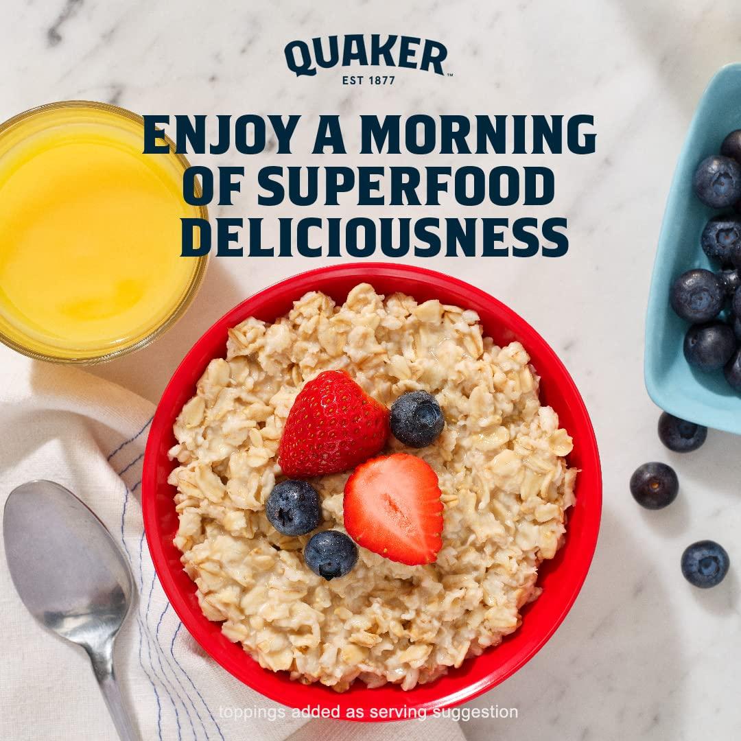 Quaker Instant Oatmeal, 4 Flavor Variety Pack, Individual Packets, 48 Count - Image 4