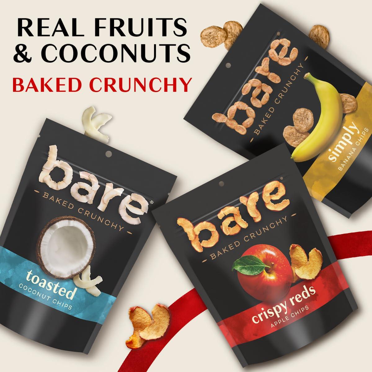 Bare Baked Crunchy, Fruit Variety Pack, 0.53 Ounce (Pack of 16) - Image 4