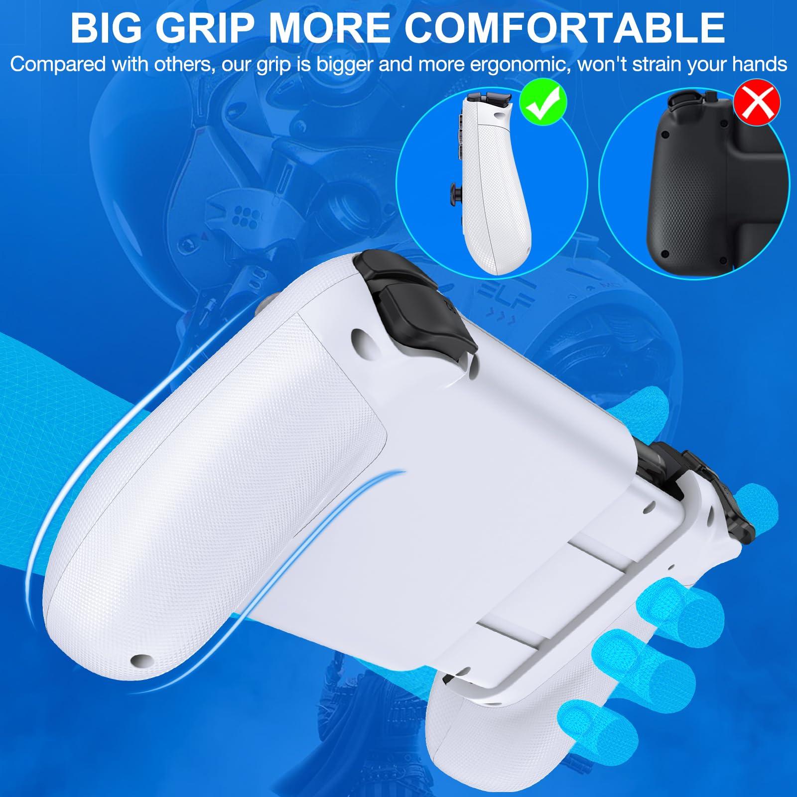 Wireless Mobile Gaming Controller for iPhone/Android, Phone Game Controller Support Phone Case, Colorful Light Hall Joystick, Turbo, Mobile Gaming Gamepad - Image 6