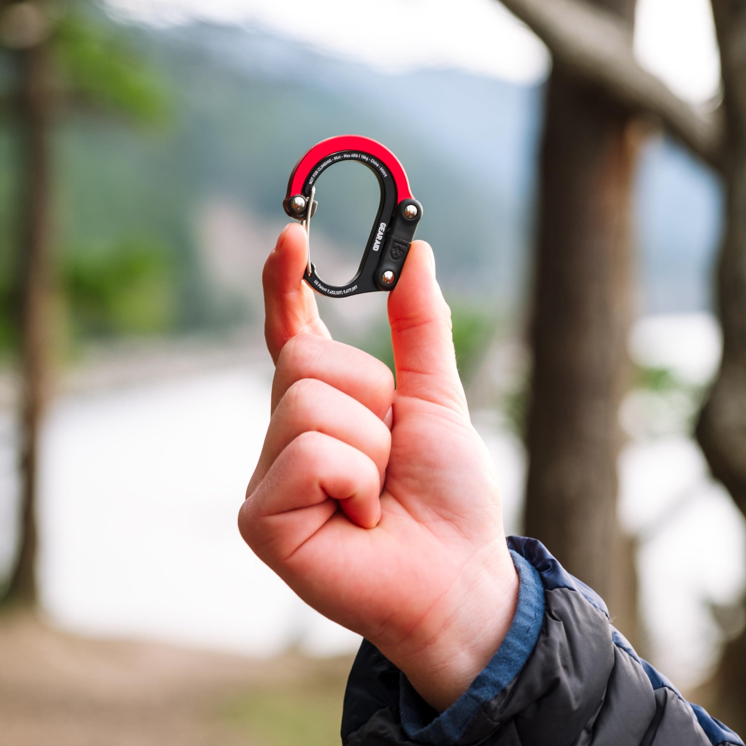 GEAR AID HEROCLIP Carabiner Gear Clip and Hook (Mini) for Travel - Image 10