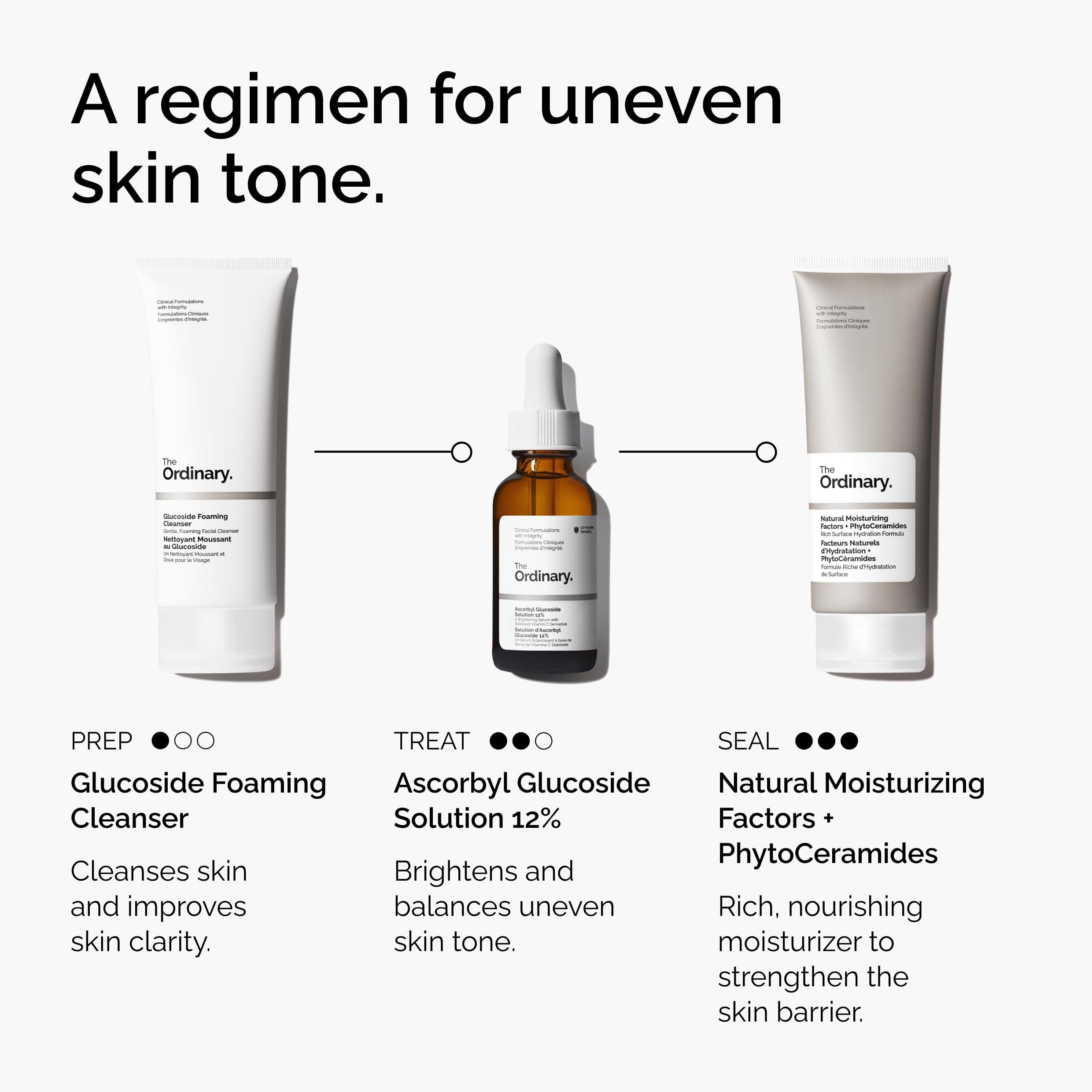 The Ordinary Ascorbyl Glucoside Solution 12%, Vitamin C Serum for Even Skin Tone and Antioxidant Protection, 1 Fl Oz - Image 5