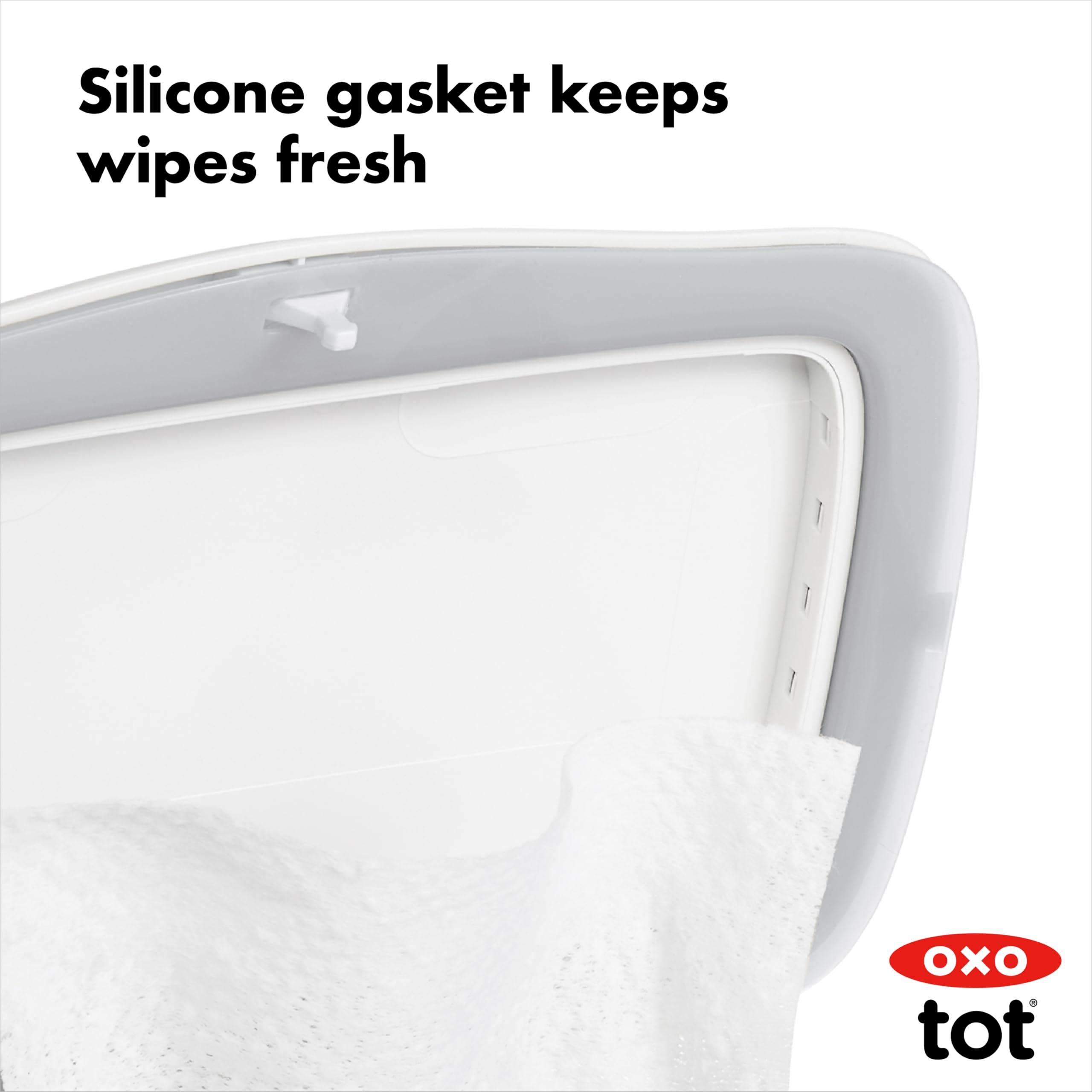 OXO Tot Perfect Pull Wipes Dispenser, Baby Wipe Holder - Image 5