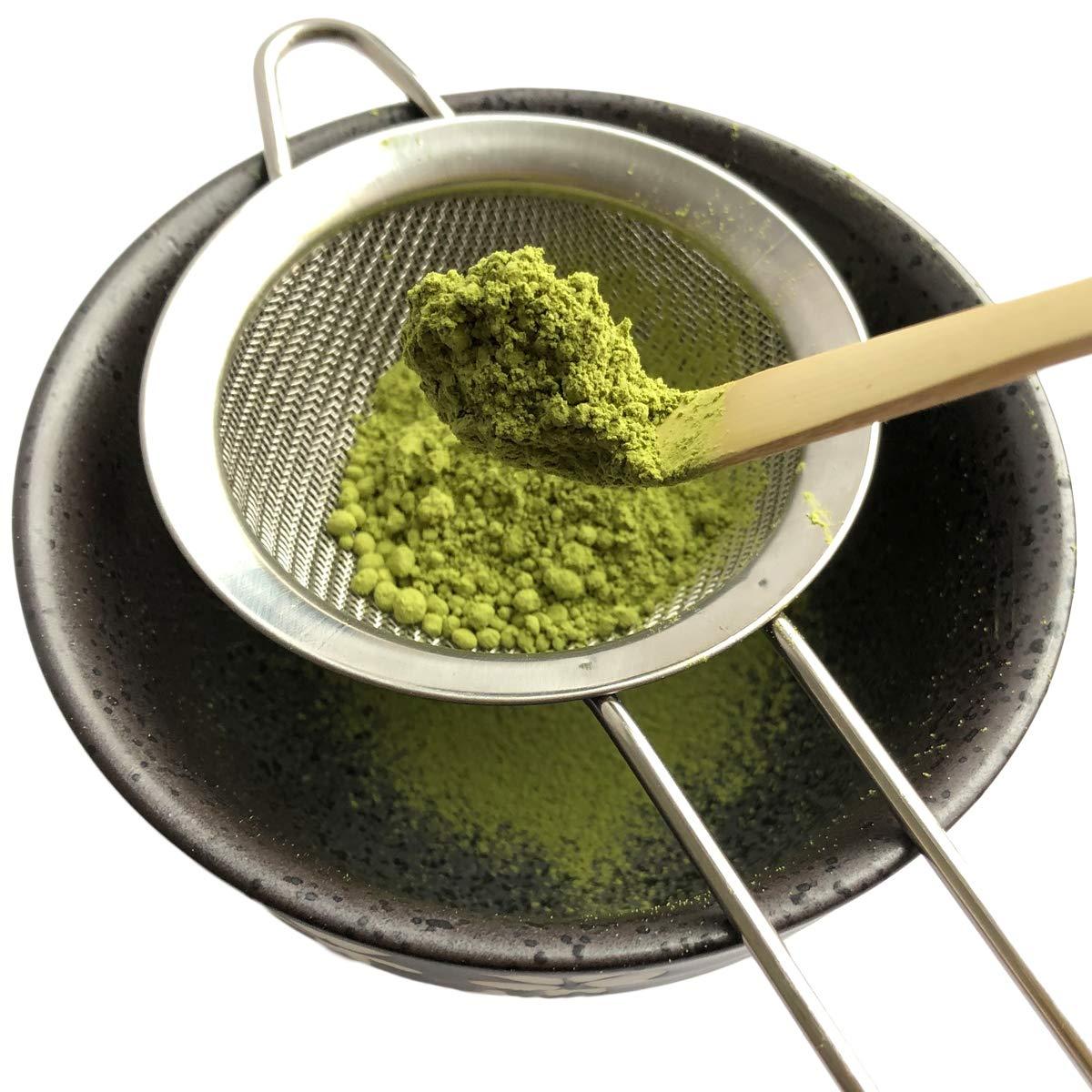 Artcome Traditional Japanese Matcha Tea Set, Matcha Whisk, Traditional Scoop, Matcha Bowl & Caddy, Ceramic Whisk Holder, Handmade Matcha Ceremony Kit (9Pcs) - Image 4