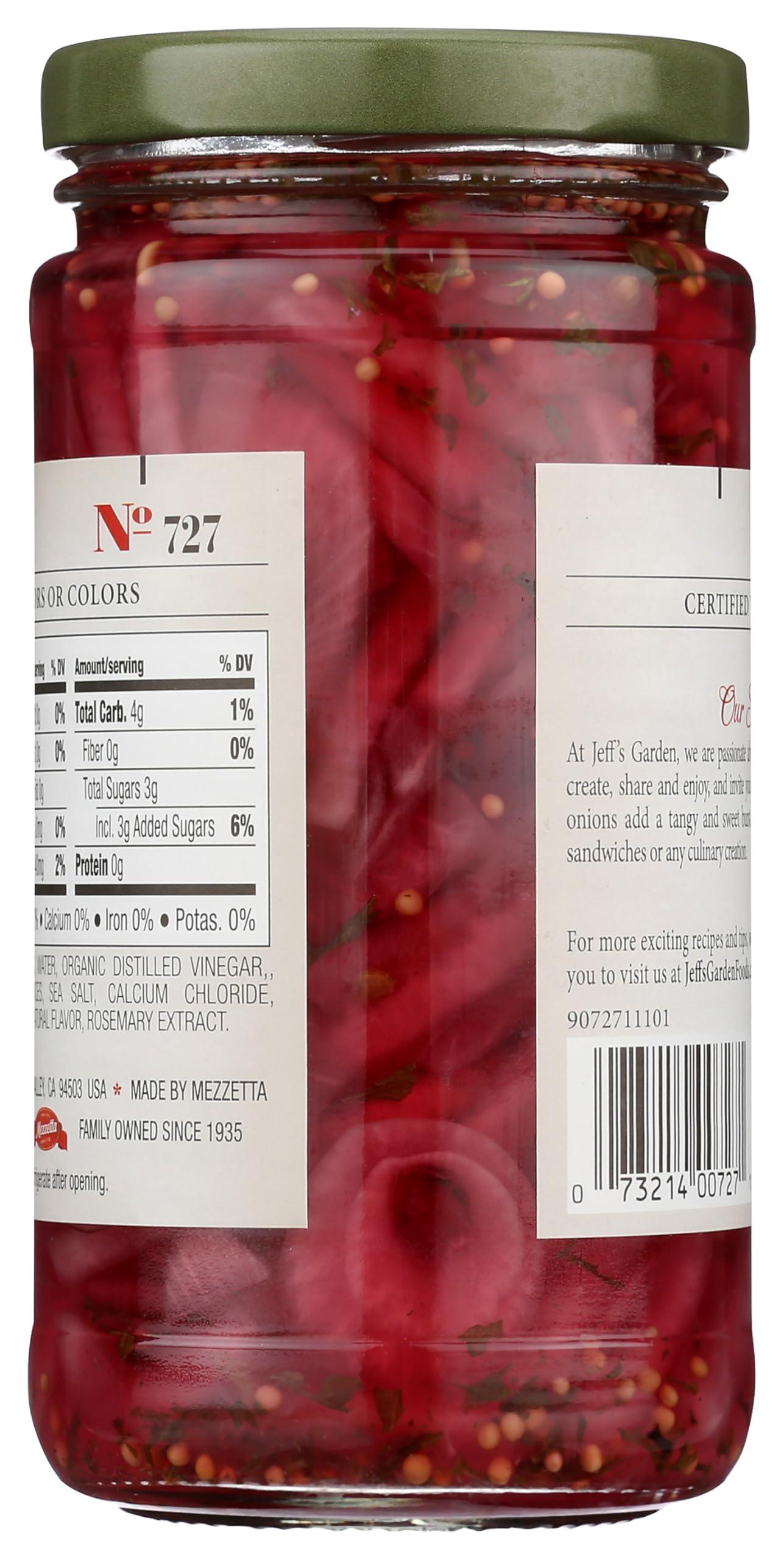 Jeff's Garden Pickled Red Onions, 12 FZ - Image 3