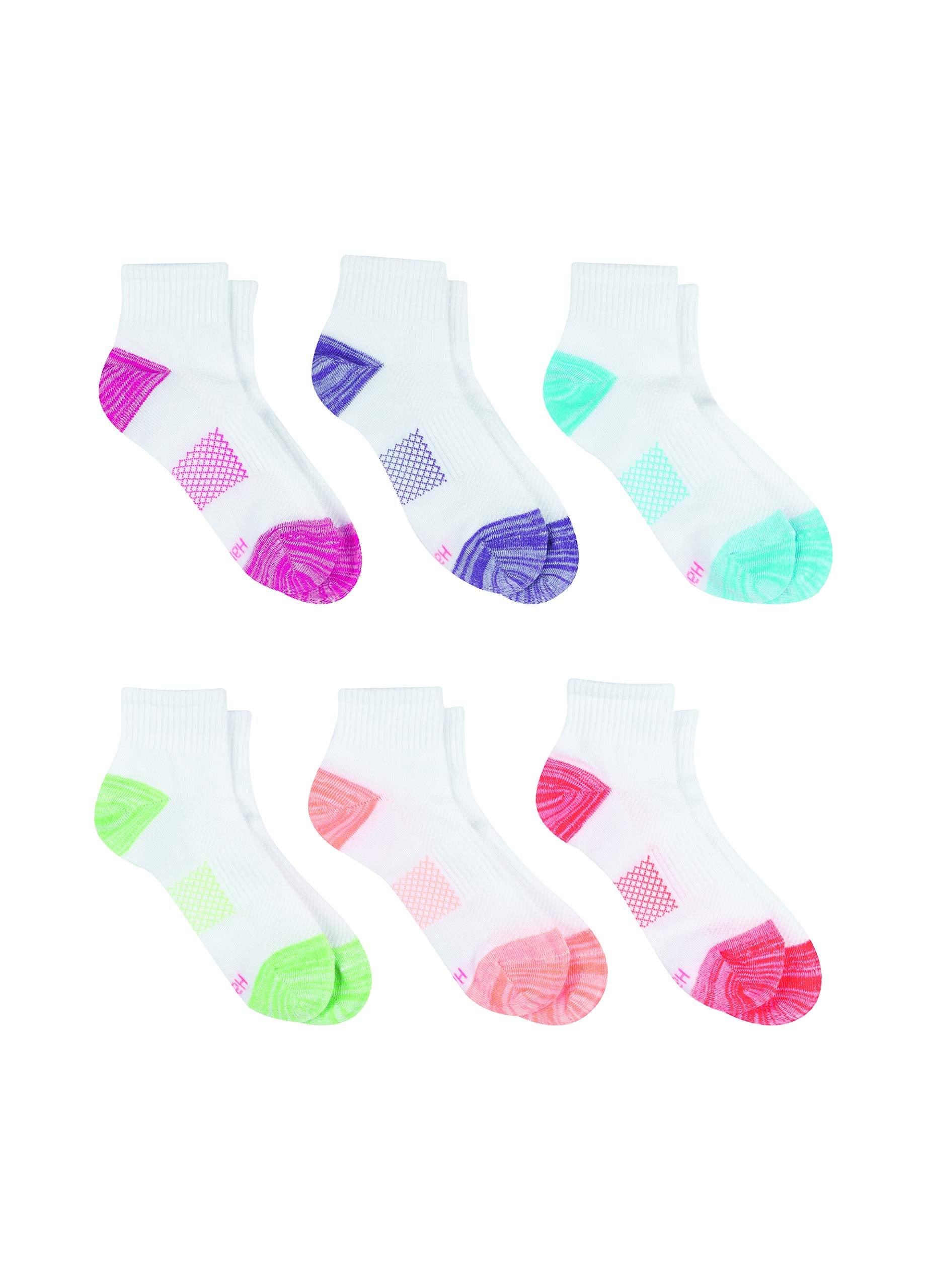 Hanes Women's 6-Pair Lightweight Breathable Ventilation Ankle Socks - Image 3