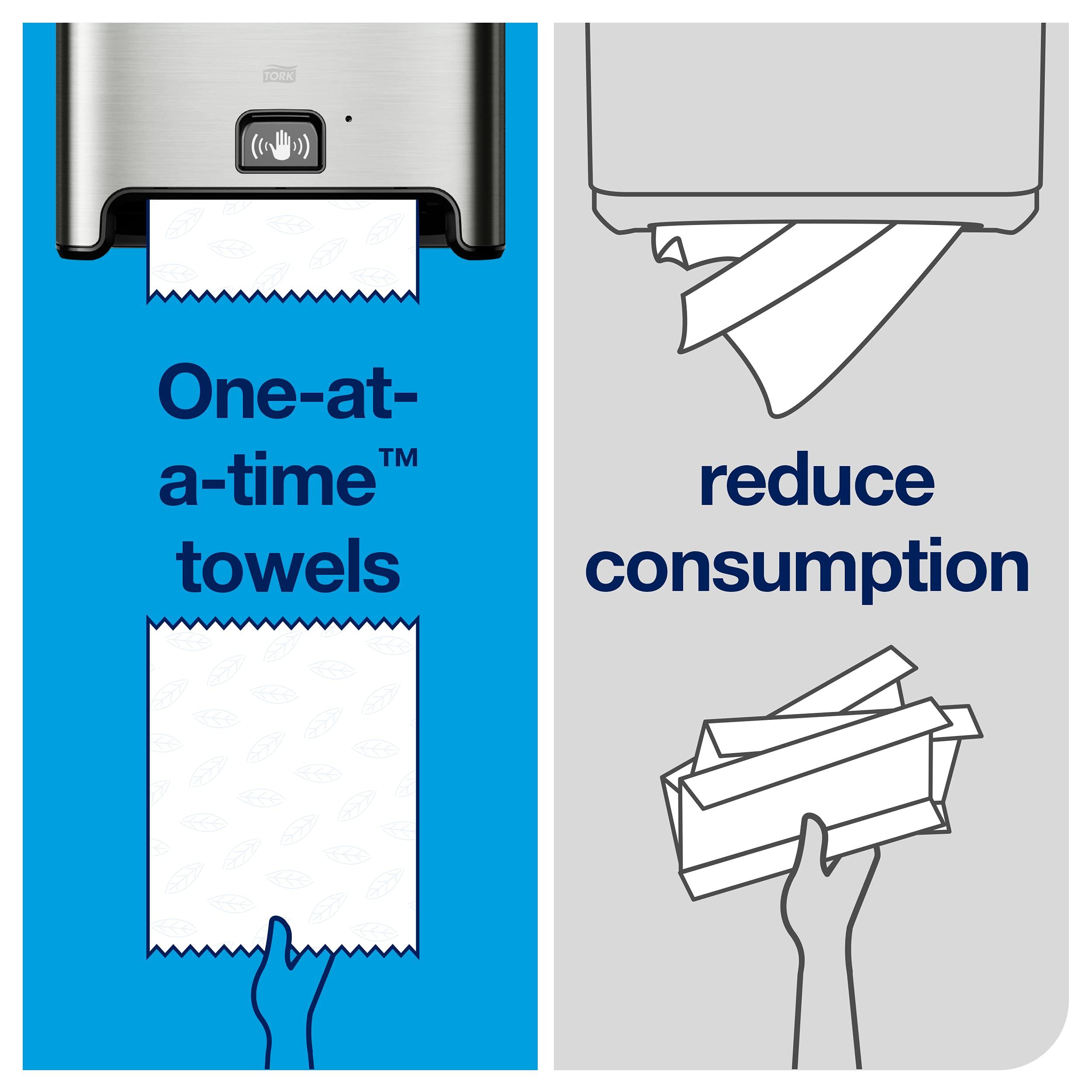 Tork Matic Hand Towel Roll Dispenser with Intuition Sensor, Stainless Steel, Image, H1, One-at-a-Time Dispensing - 461202 - Image 8
