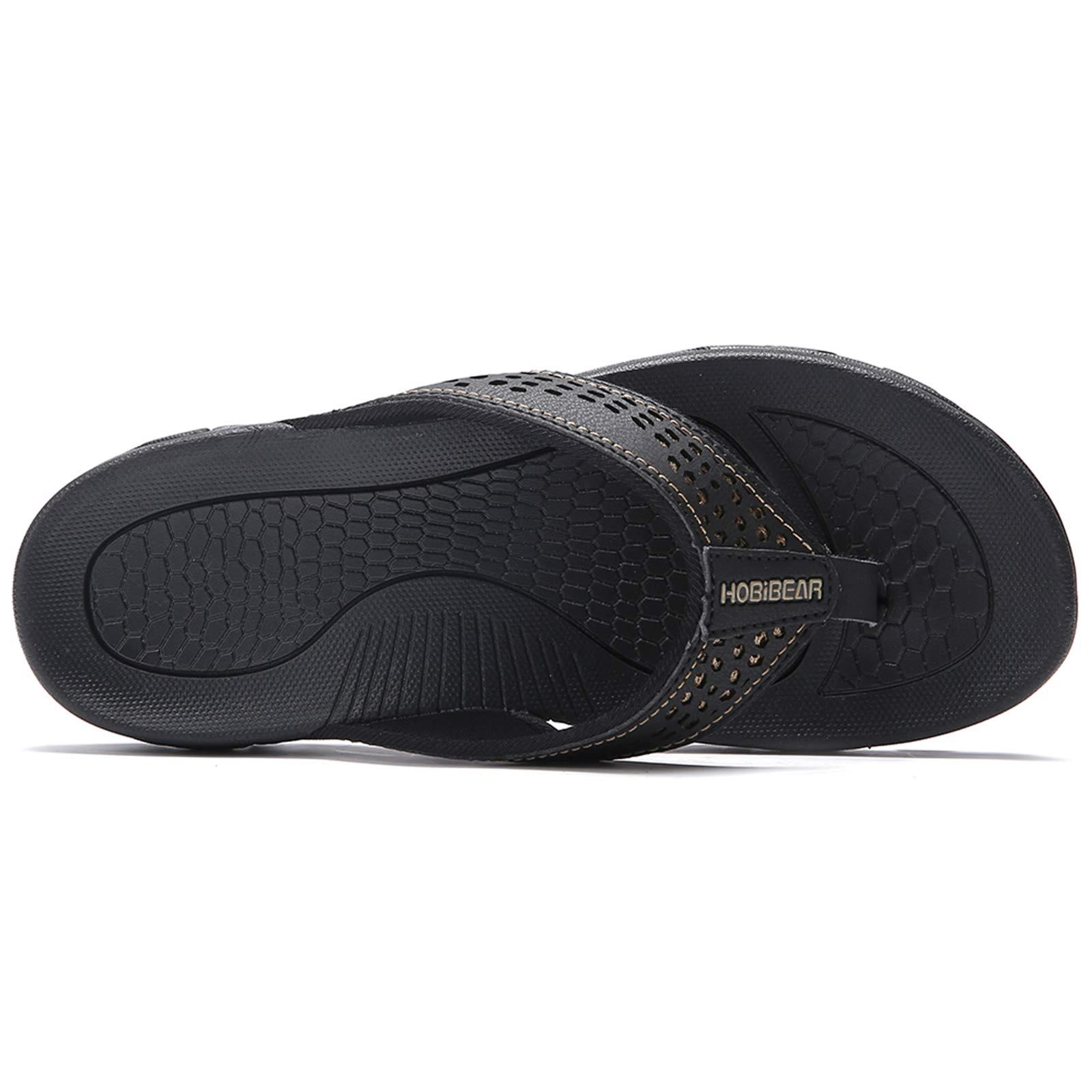 GUBARUN Mens Sport Flip Flops Comfort Casual Thong Sandals Outdoor - Image 5