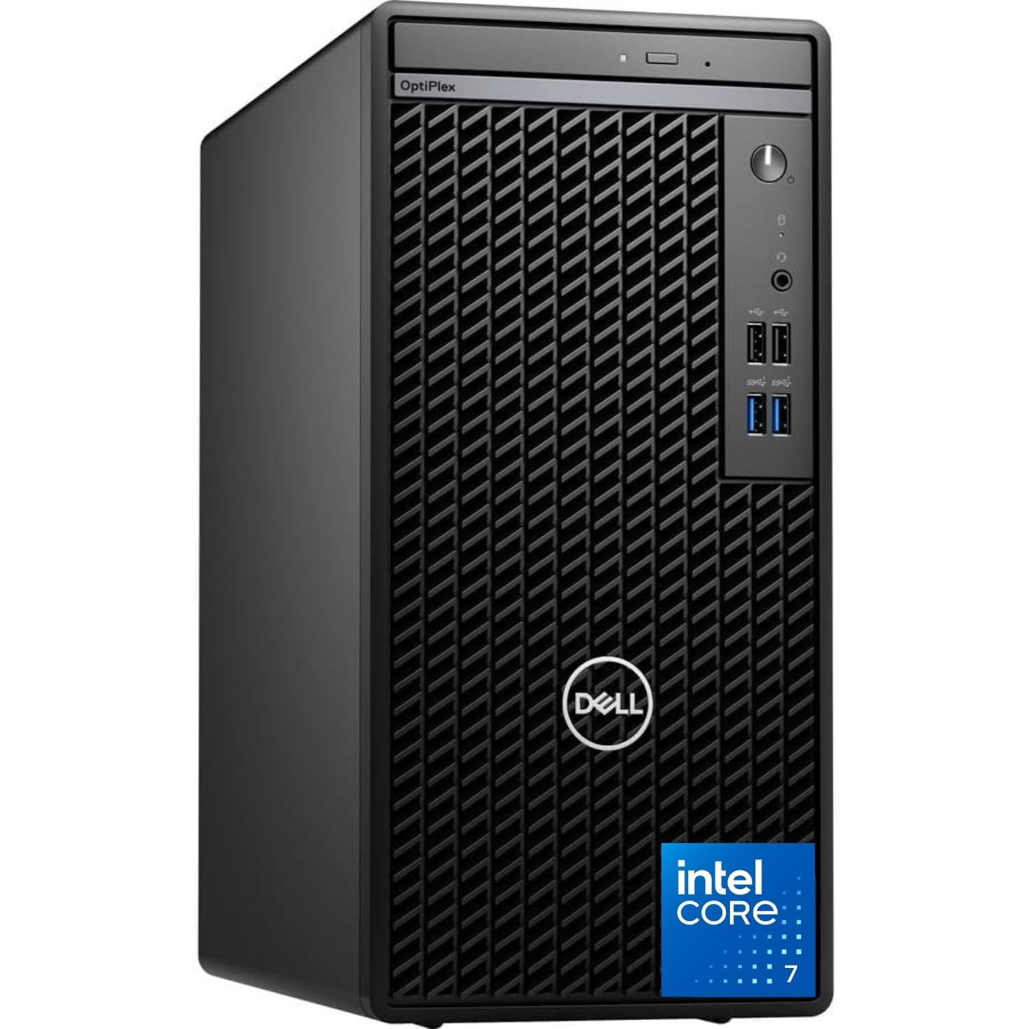 Dell Optiplex 7010 Tower Business Desktop, Intel i7-12700K Processor (up to 5.0 GHz), Intel UHD 770 Graphics, 32GB RAM, 1TB PCIe SSD, DVD-RW, DP Port, HDMI, Wi-Fi + Bluetooth, Windows 11 Pro - Image 3