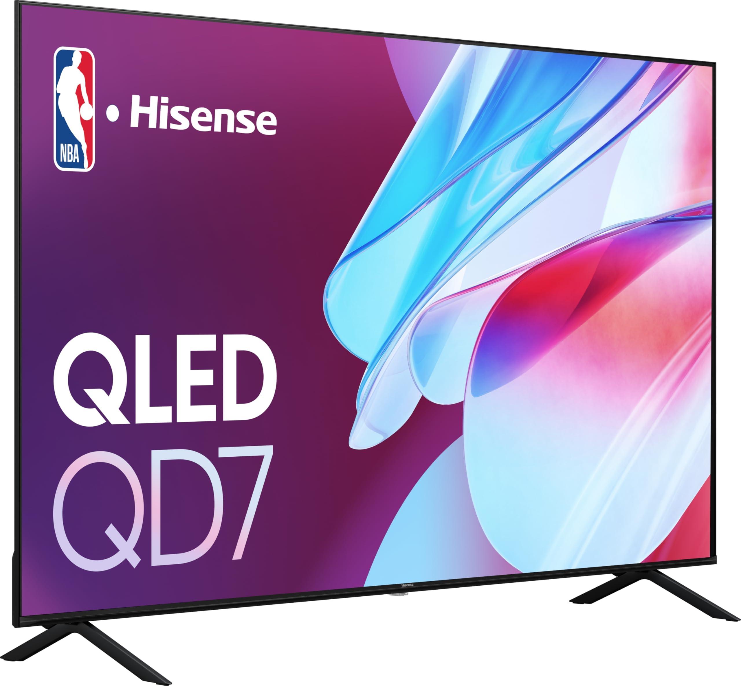 Hisense 75-Inch Class QD7 Series QLED 75QD7N Google Smart TV, Direct Full Array, Alexa Compatibility, Native 144Hz, Motion Rate 240, 4K UHD, 2024 Model, Game Mode Pro - Image 13