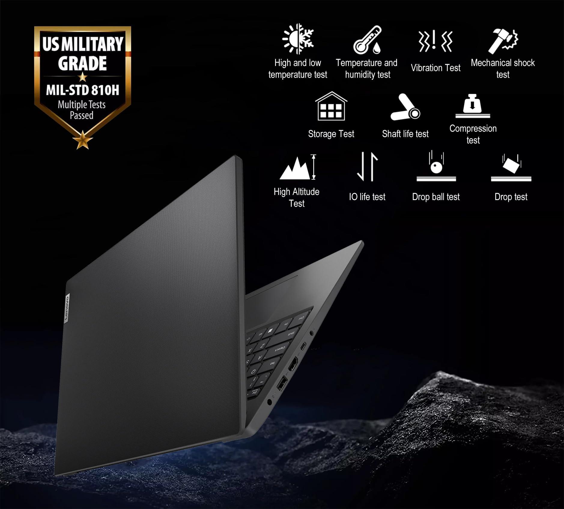 Lenovo V15 Gen 4 (15.6" FHD Anti-Glare, 13th Intel Core i5-13420H (Beat i7-1255U), 16GB RAM, 512GB SSD) for Business, Home, Military Grade, Ethernet, Webcam, IST Hub, Win 11 Pro w/AI Copilot, Black - Image 7