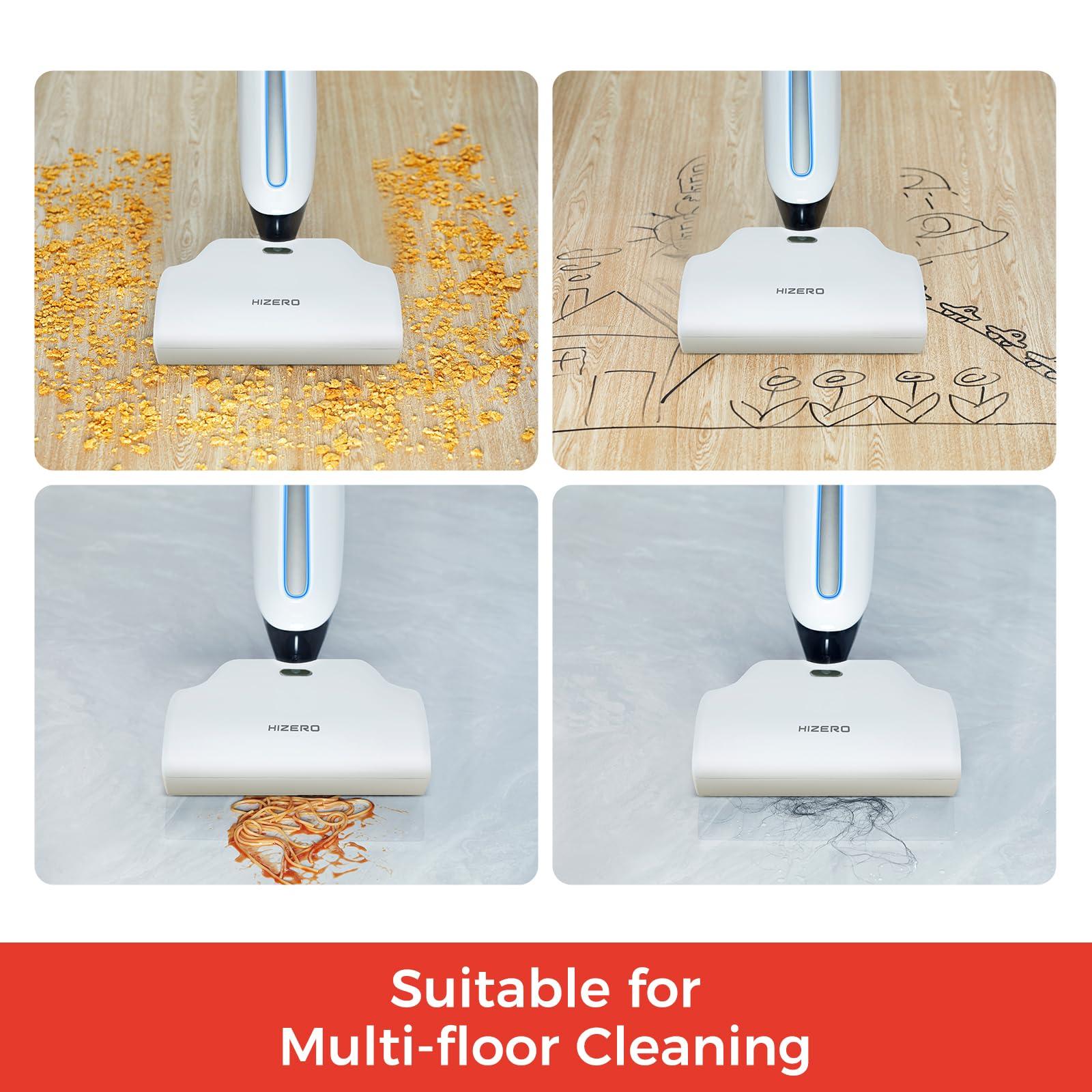 Hizero Cordless Hard Floor Cleaner F500, 60 Mins Runtime Self-Cleaning Wet Dry All-in-One Bionic Mop, Ideal for Hardwood, Vinyl, Tile, Laminate and More - Image 7