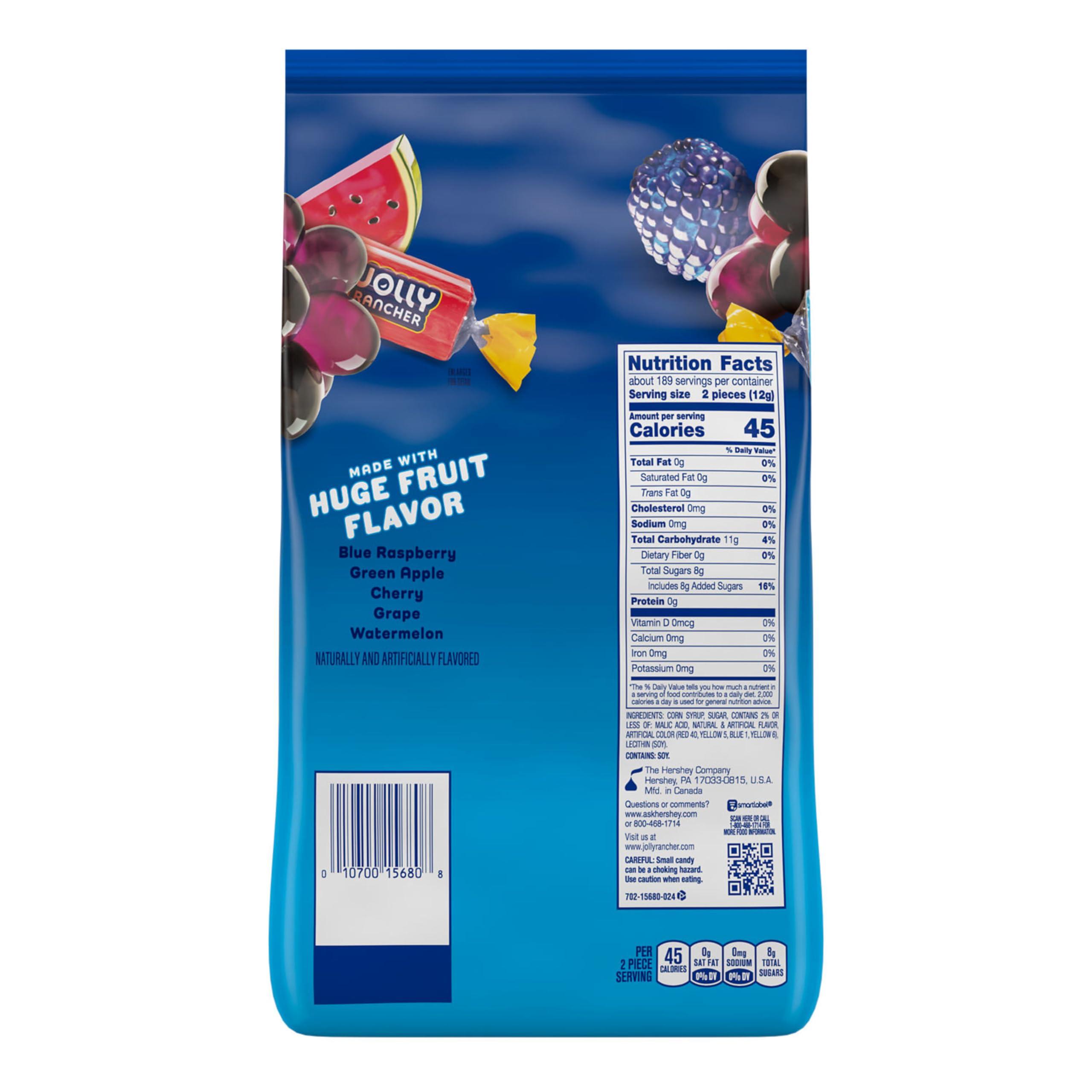 JOLLY RANCHER Assorted Fruit Flavored Hard Candy Bulk Bag, 5 lb - Image 2