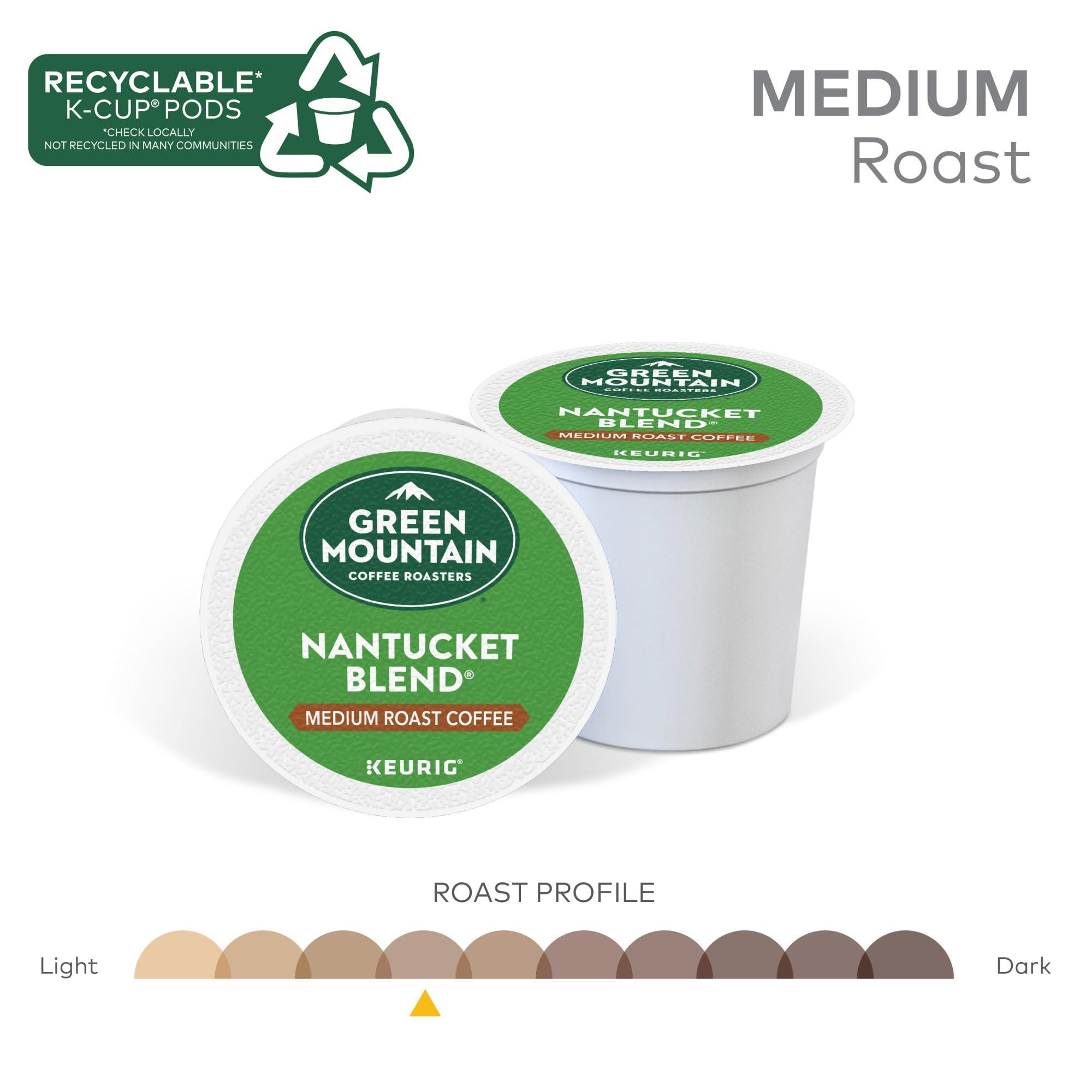 Green Mountain Coffee Roasters Nantucket Blend Keurig Single-Serve K-Cup Pods, Medium Roast Coffee, 96 Count - Image 4