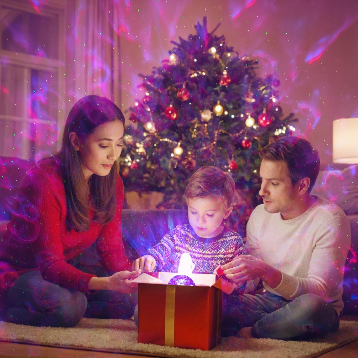 Galaxy Projector,Star Projector with Timer and Remote Control,Multiple Colors LED Night Light Galaxy Projector for Bedroom with Bluetooth Speaker Nebula Lamp for Adults,Kids,Yoga,Party, Room Decor - Image 2