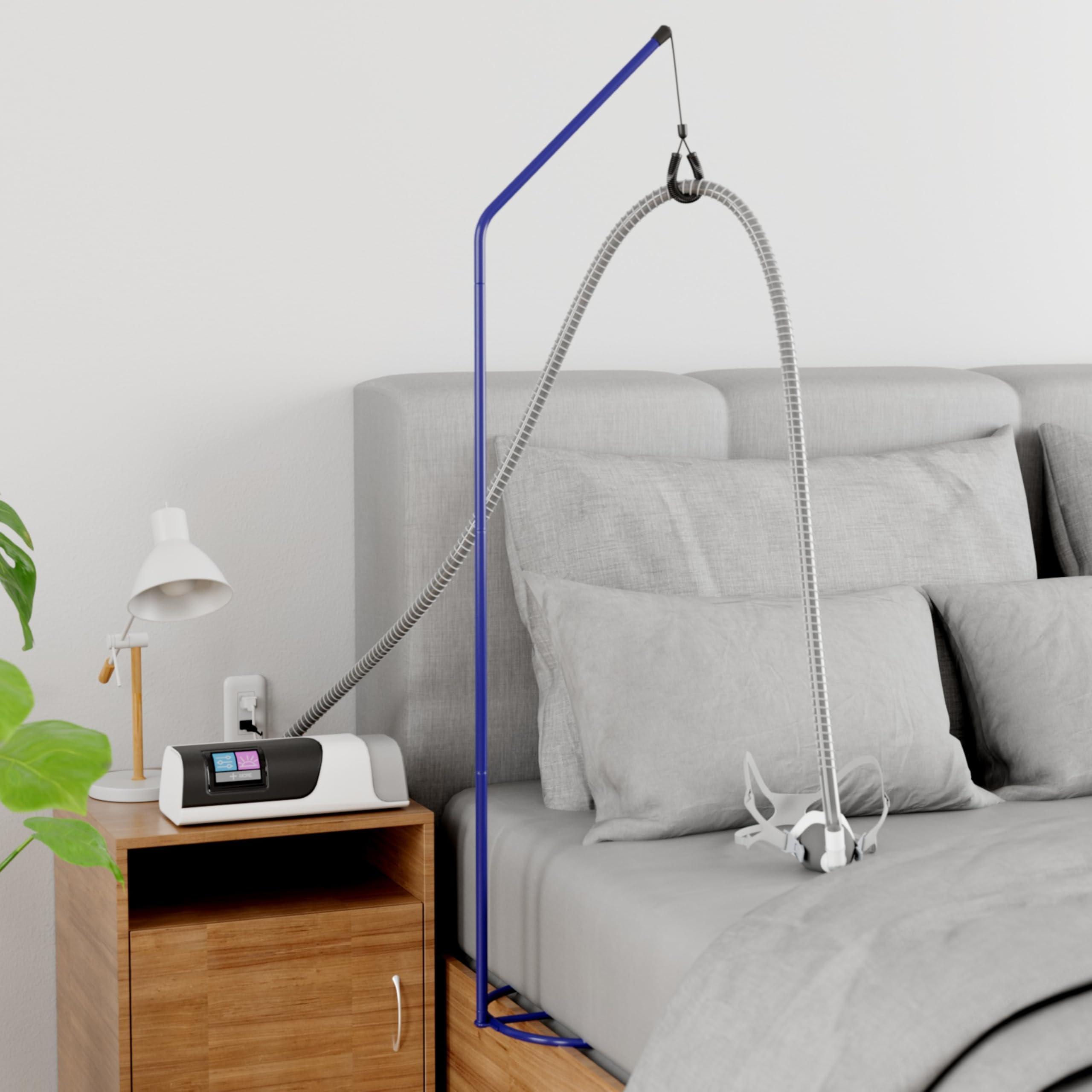 PurePap CPAP Hose Holder for Sleeping - Tangle-Free CPAP Hose Hanger - Adjustable Swivel Arm CPAP Accessories - Compact Design CPAP Hose Holder for Bed - Sleeping Accessories