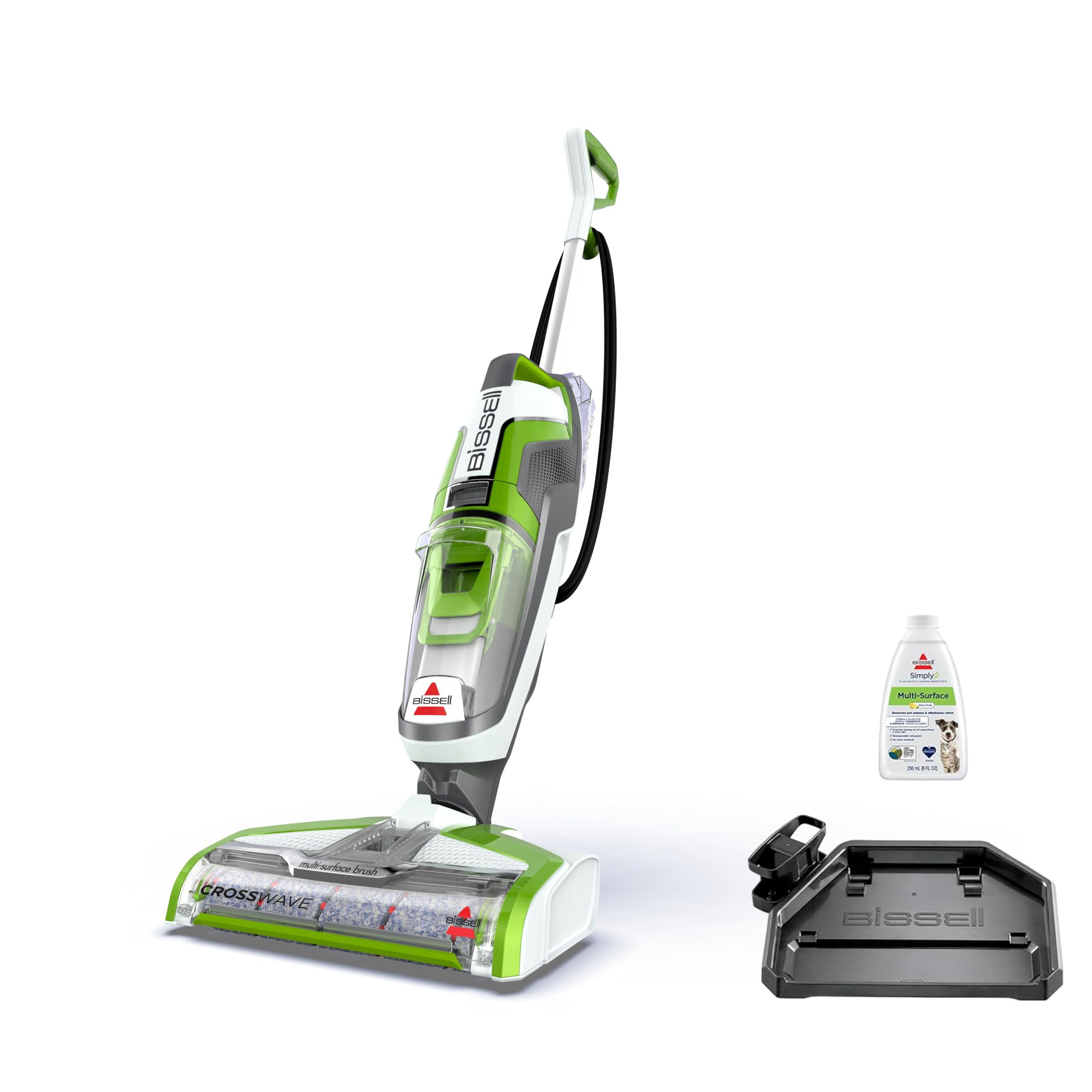 BISSELL Crosswave Turbo Vacuum Mop All in One Wet and Dry Vac Combo Hard Floor & Area Rug Cleaner, 3888A