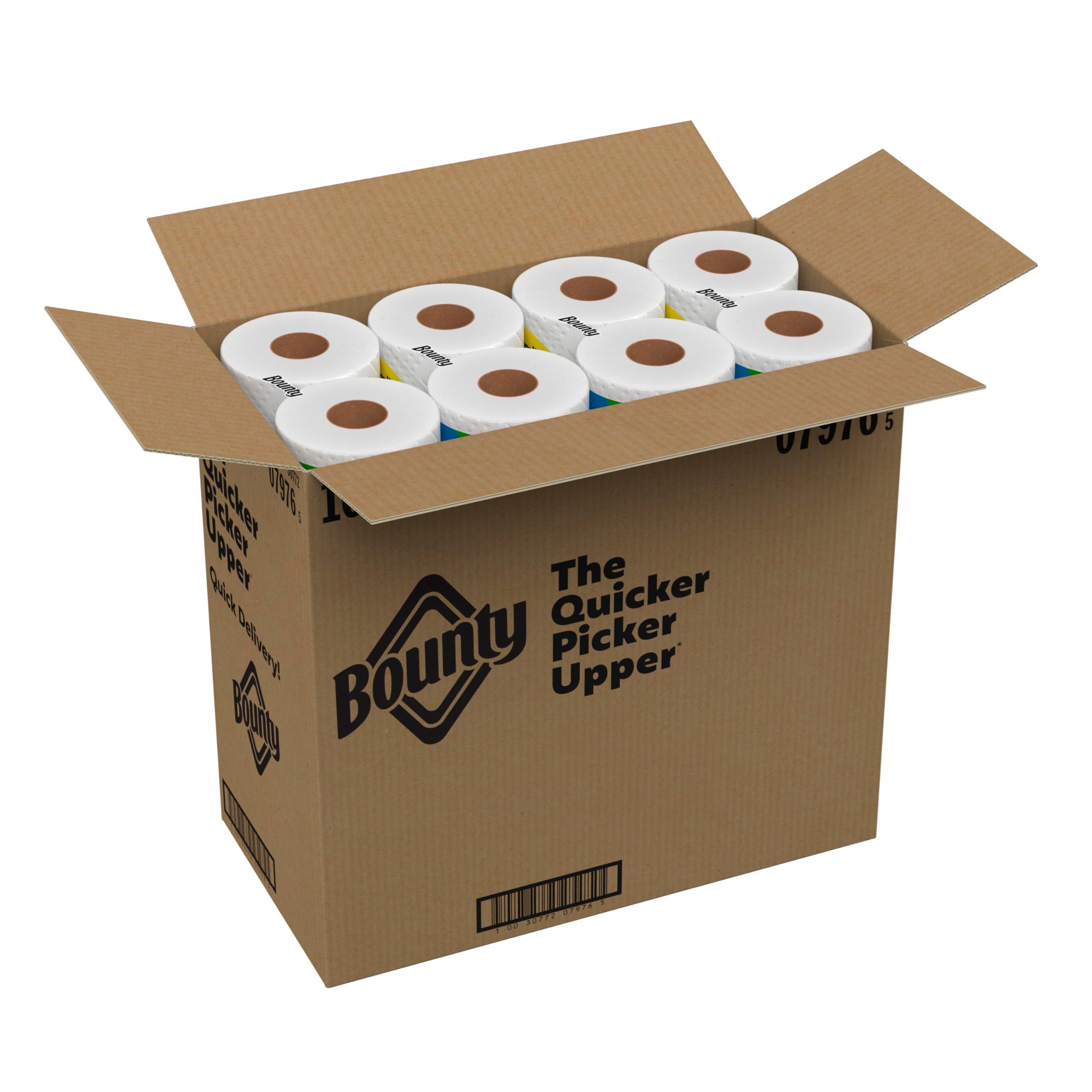 Bounty Paper Towels Quick Size, White, 16 Family Rolls = 40 Regular Rolls (Packaging May Vary) - Image 12