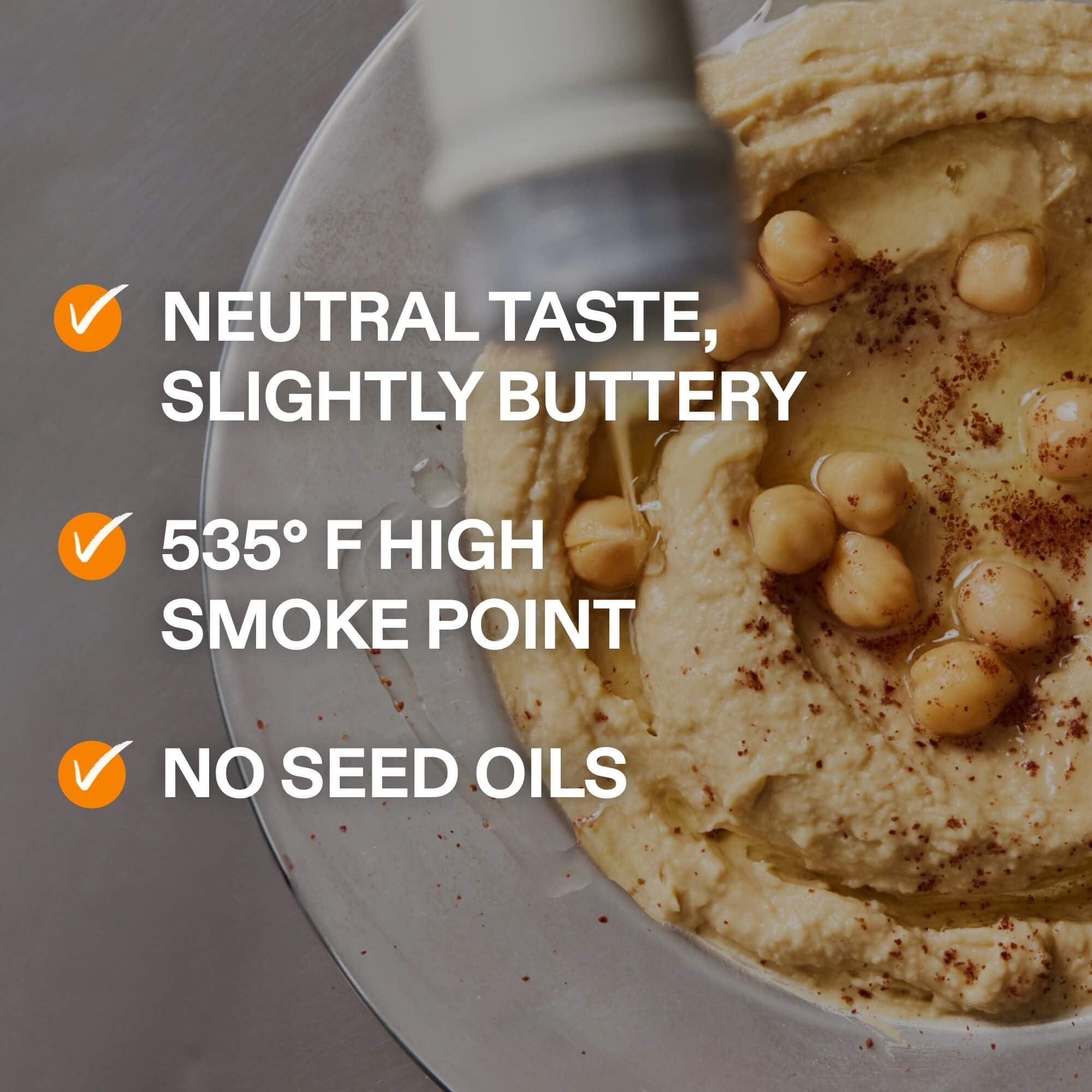 Algae Cooking Club Chef-Grade 100% Algae Cooking Oil - High Smoke Point 535°F - Rich in Omega-9, Neutral Buttery Flavor - Seed-Oil Free - Perfect for Searing, Baking, Frying & Dressings (2, 16 fl oz) - Image 4
