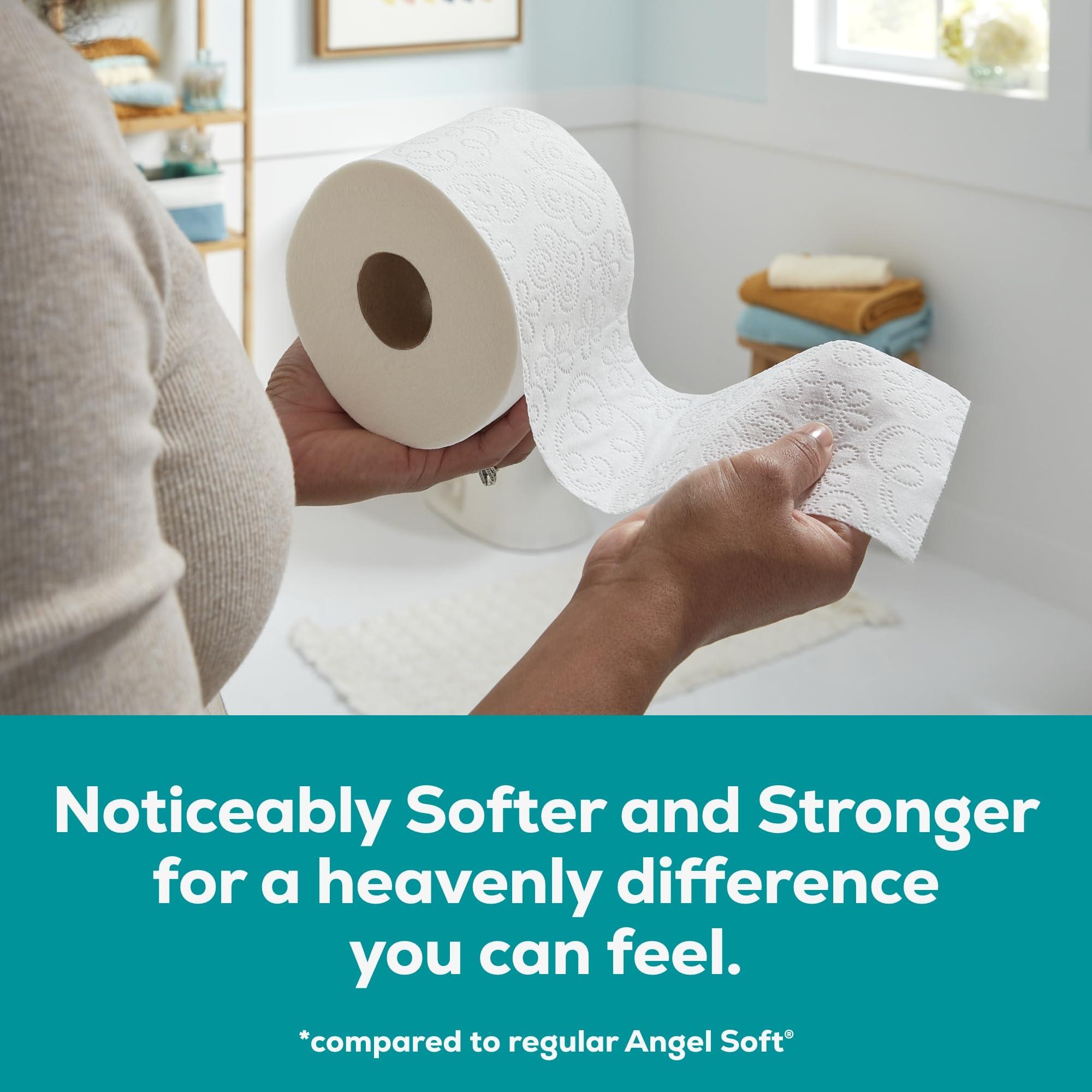 Angel Soft Ultra Toilet Paper, 6 Mega Rolls = 24 Regular Rolls, 2 Ply Toilet Tissue - Image 2