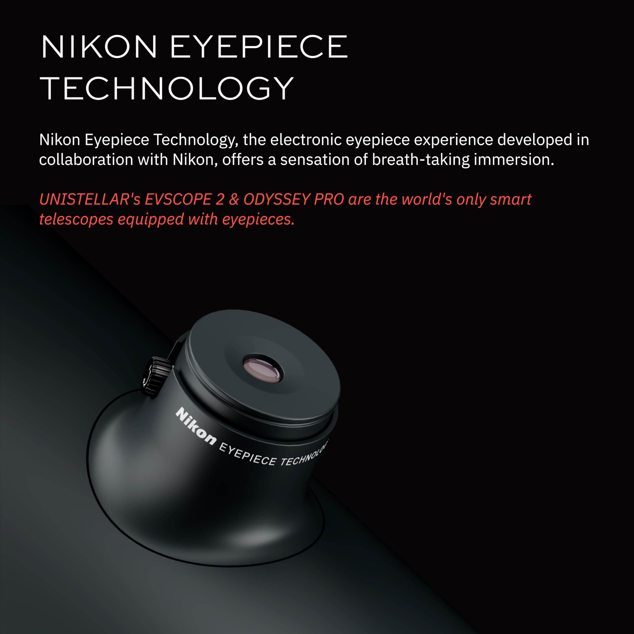 Unistellar - EVSCOPE 2 - Smart Digital Telescope - Ideal for All Users - iPhone and Android Compatible - 114mm Aperture - Nikon Eyepiece Technology - Image 2