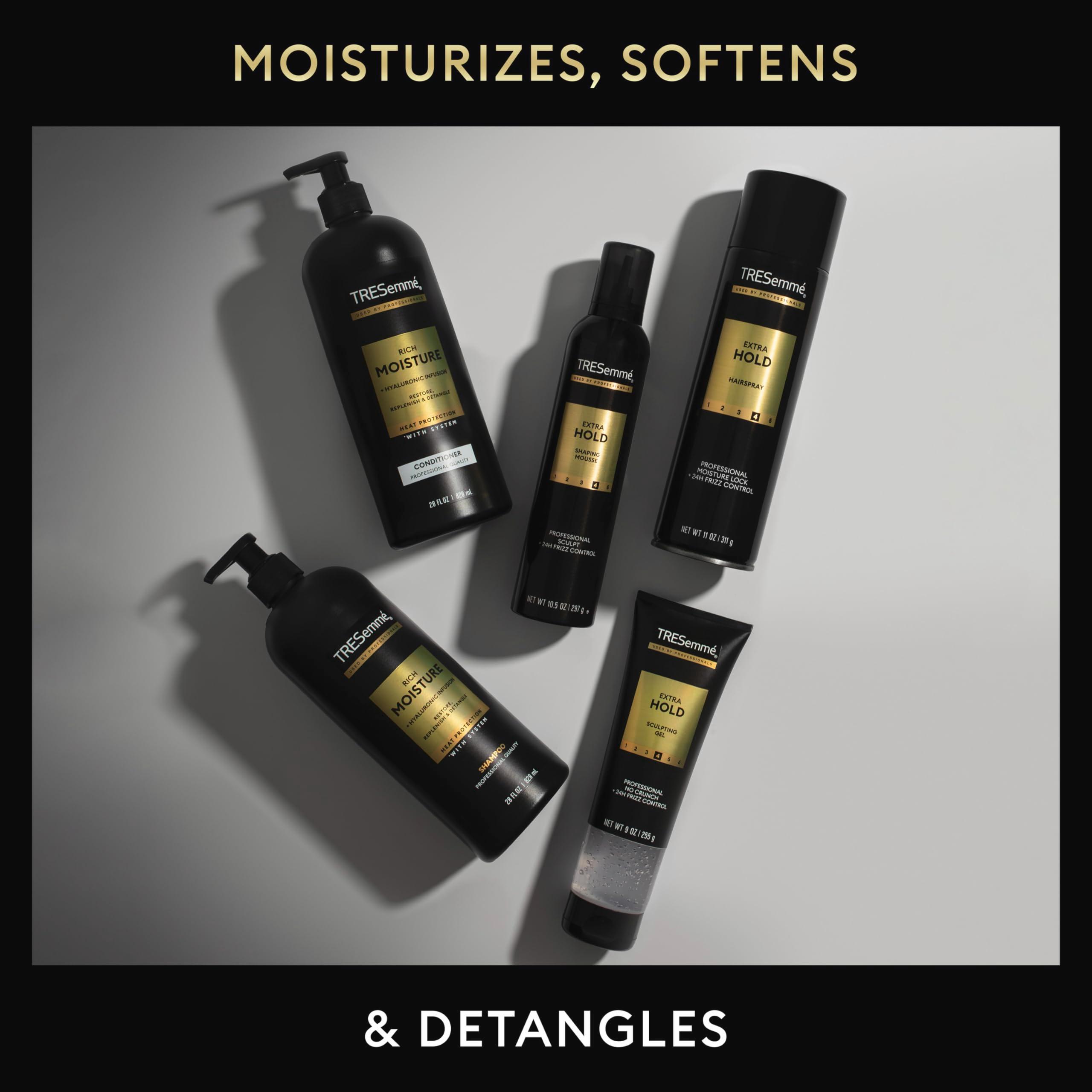 TRESemmé Rich Moisture Hydrating Conditioner for Dry Hair Formulated With Pro Style Technology 3 oz Fl Oz - Image 6