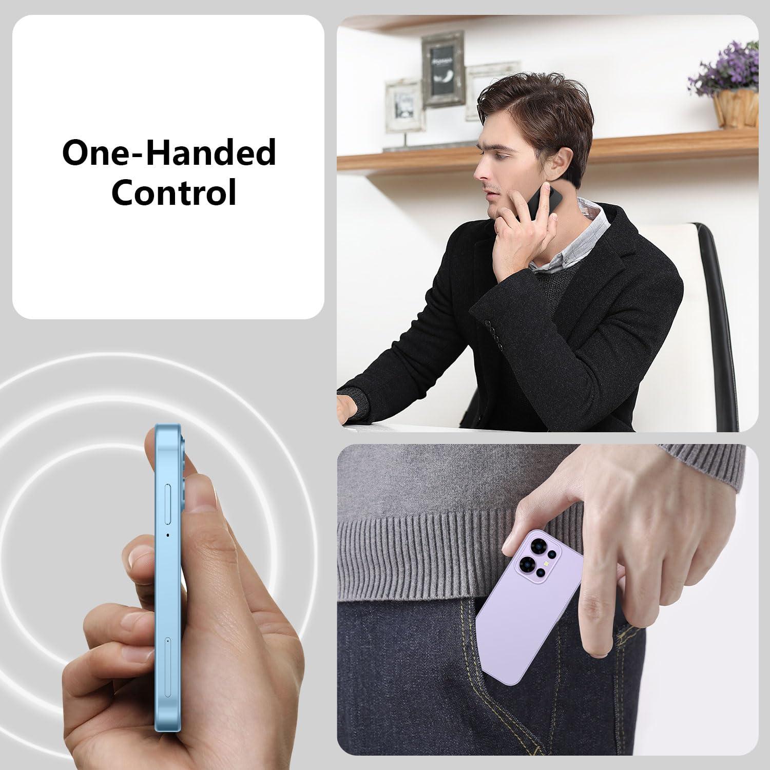Mini Phone,Mini Smartphone 4G Unlocked with 3.88" HD Full Screen,4GB+64GB,2000mAh Battery,Dual SIM, Small Cell Phone, Mobile Phones for Kids, Best Gift for Kids - Pink - Image 7