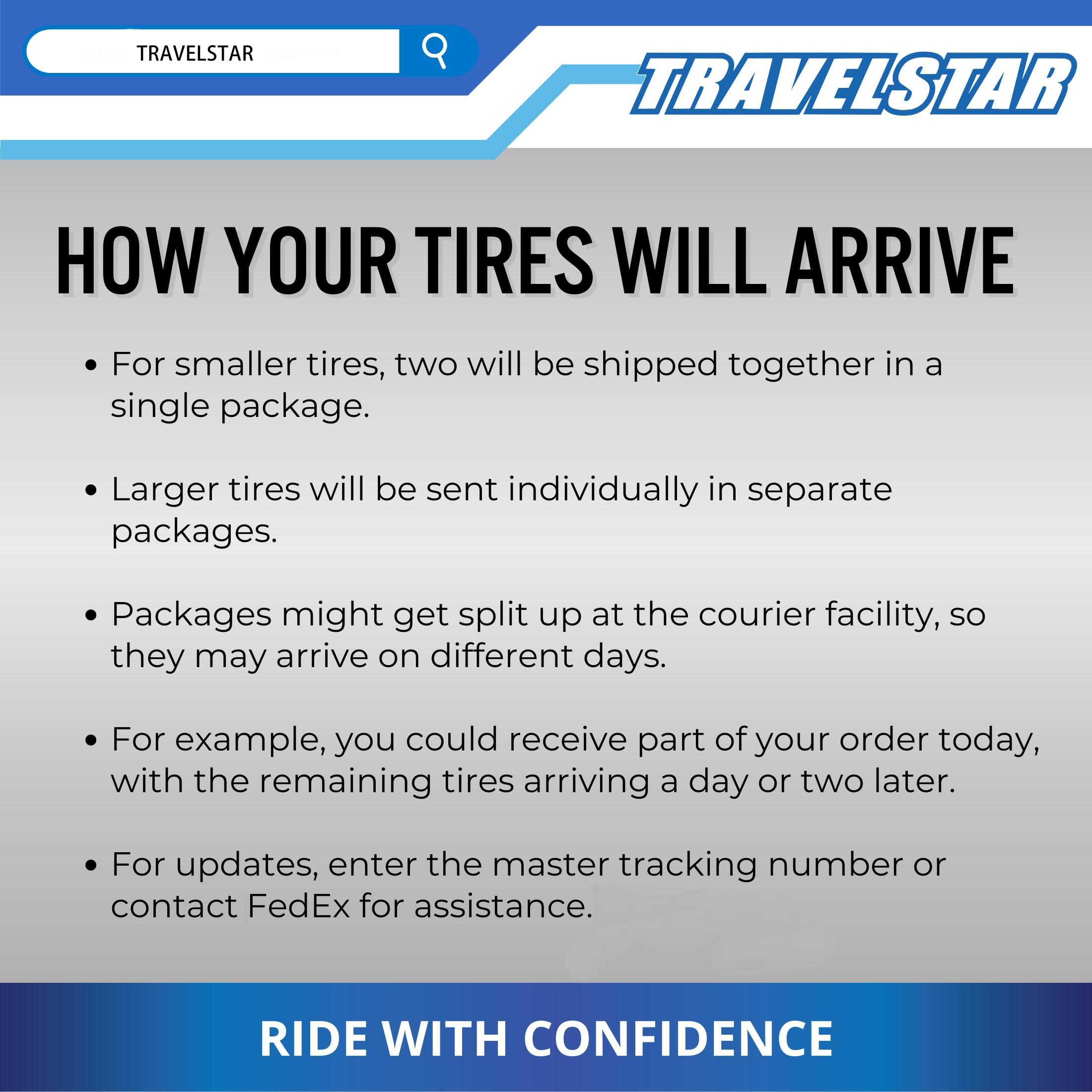 Set of 2 (Two) Travelstar UN99 All Season 225/65R17 102H All Season Radial Passenger Car Tire 225/65/17 - Includes Road Hazard Warranty (Tire Only) - Image 7