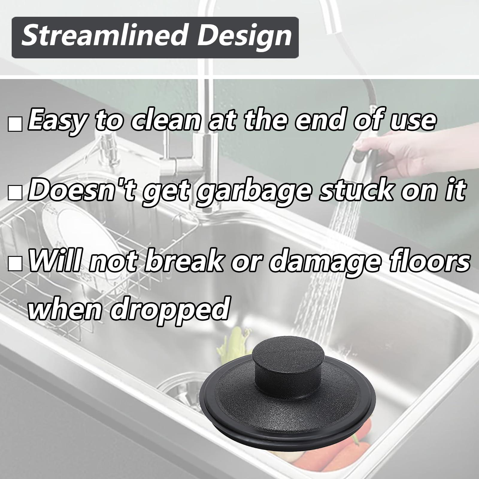 Sink Stopper Exact Replacement for InSinkErator STP-PL/STPPL for Kitchen Drain Stopper and Garbage Disposal Plug, Compatible with Standard 3-1/2" Drains from Kohler, Waste King, Whirlpool, and More - Image 4